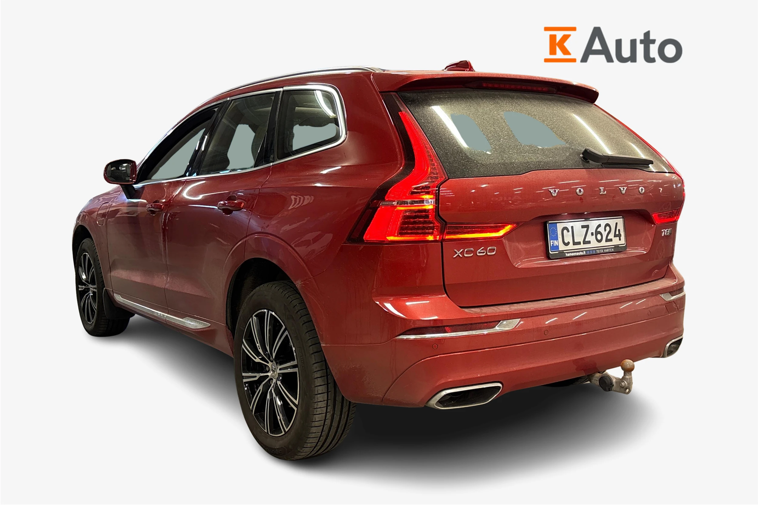 punainen Volvo XC60 2019 kuva 2.