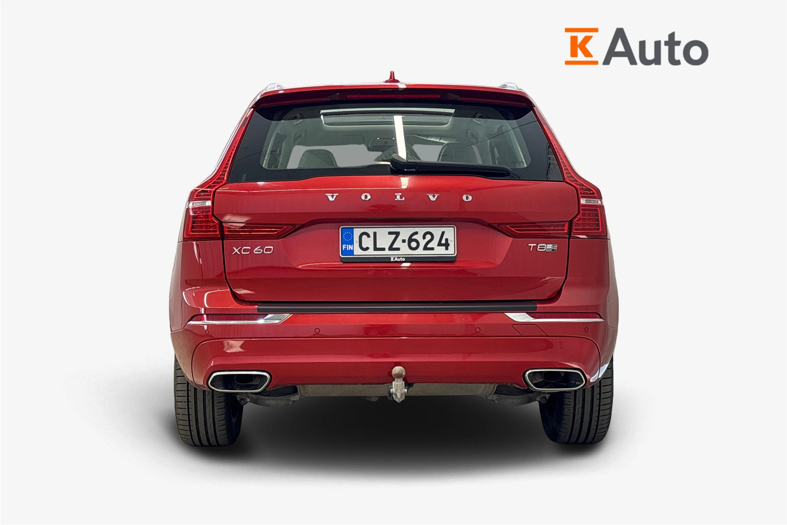 punainen Volvo XC60 2019 kuva 4.