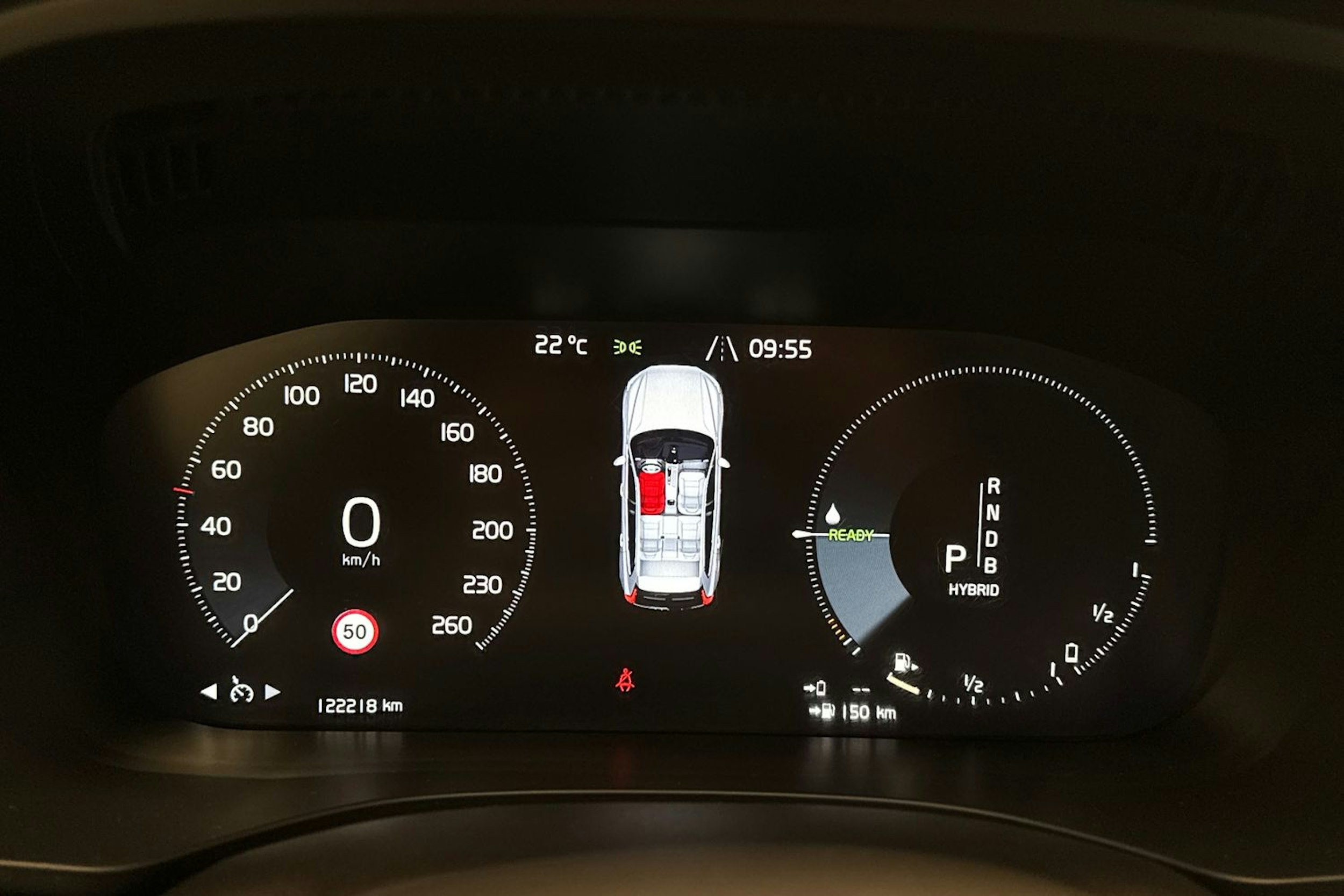 harmaa Volvo XC60 2019 kuva 17.