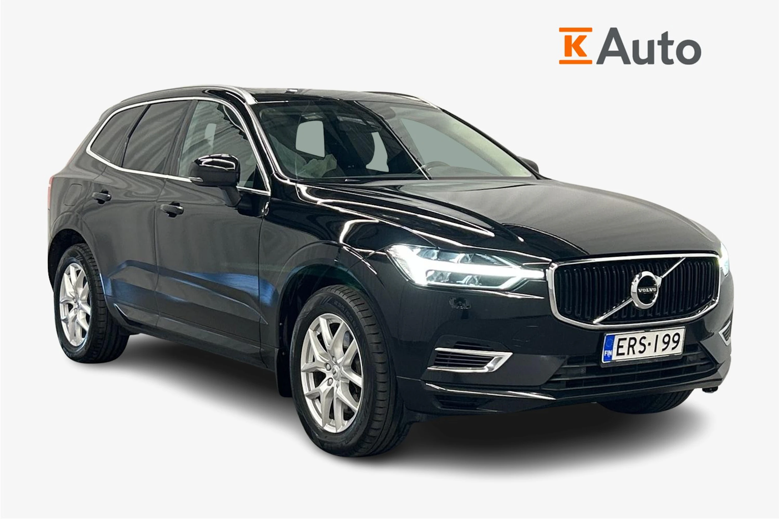 musta Volvo XC60 2019 kuva 1.