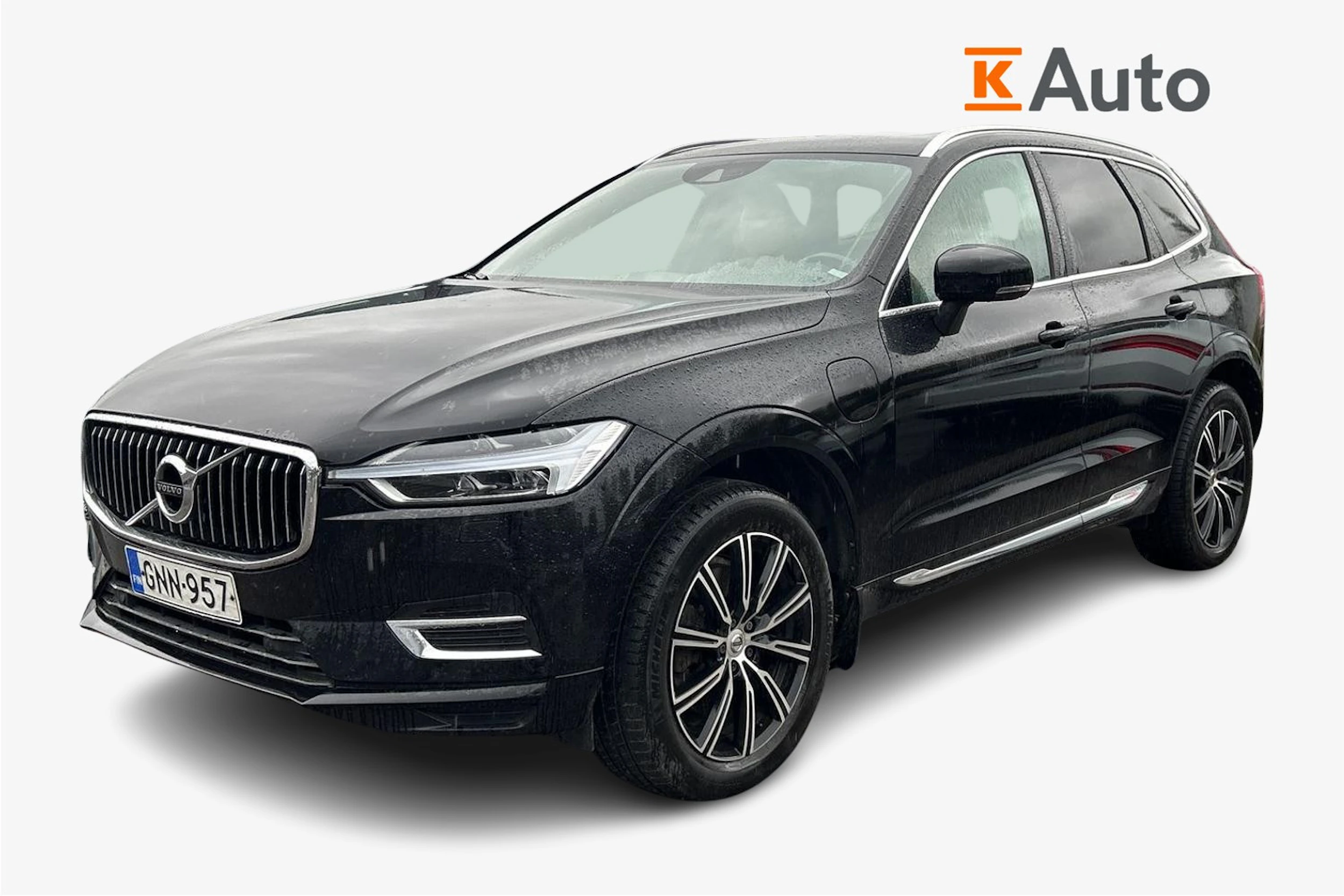 musta Volvo XC60 2019 kuva 1.