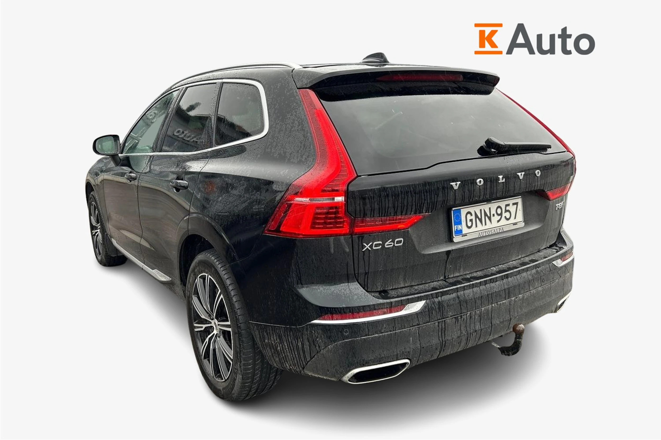 musta Volvo XC60 2019 kuva 2.