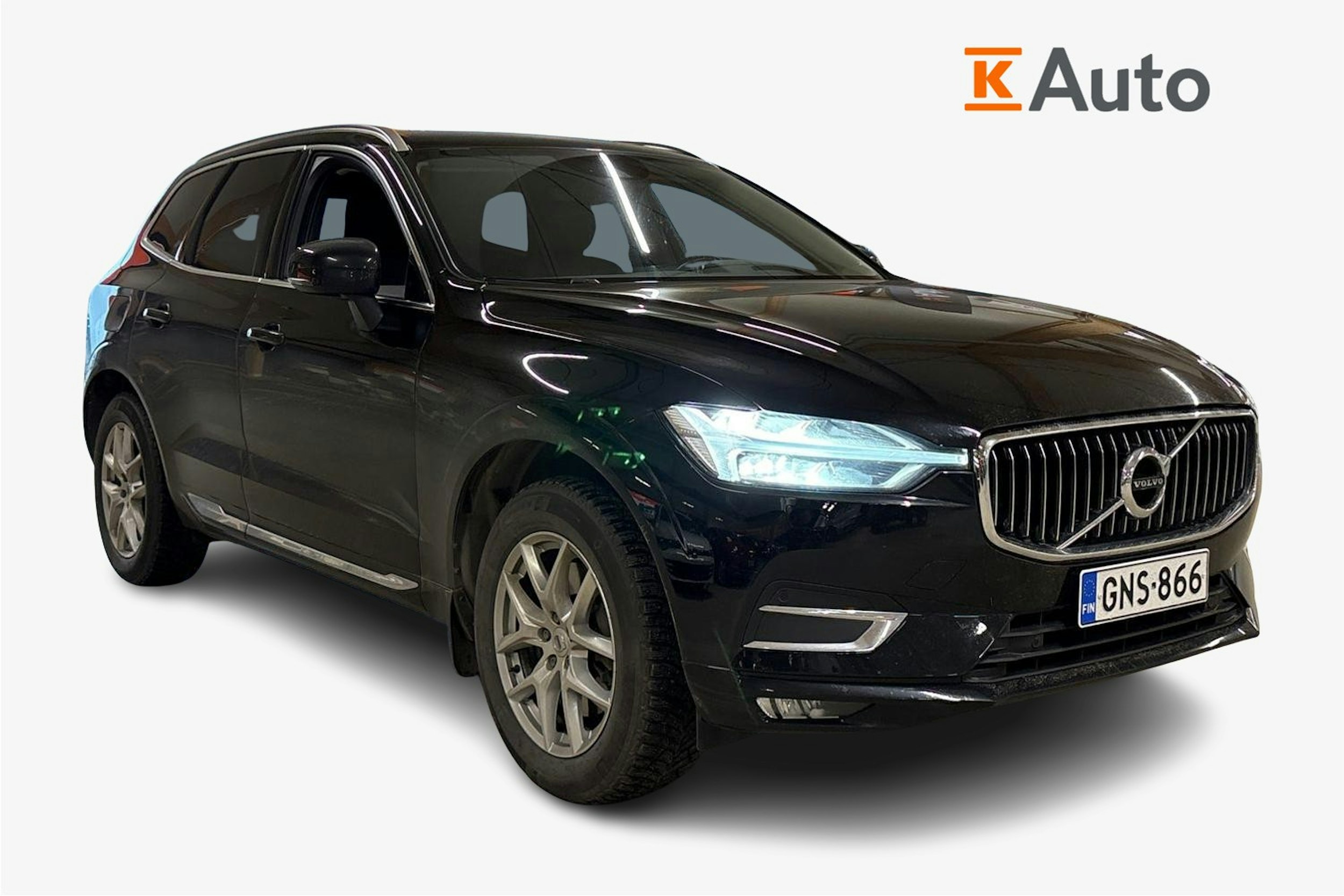 musta Volvo XC60 2019 kuva 1.