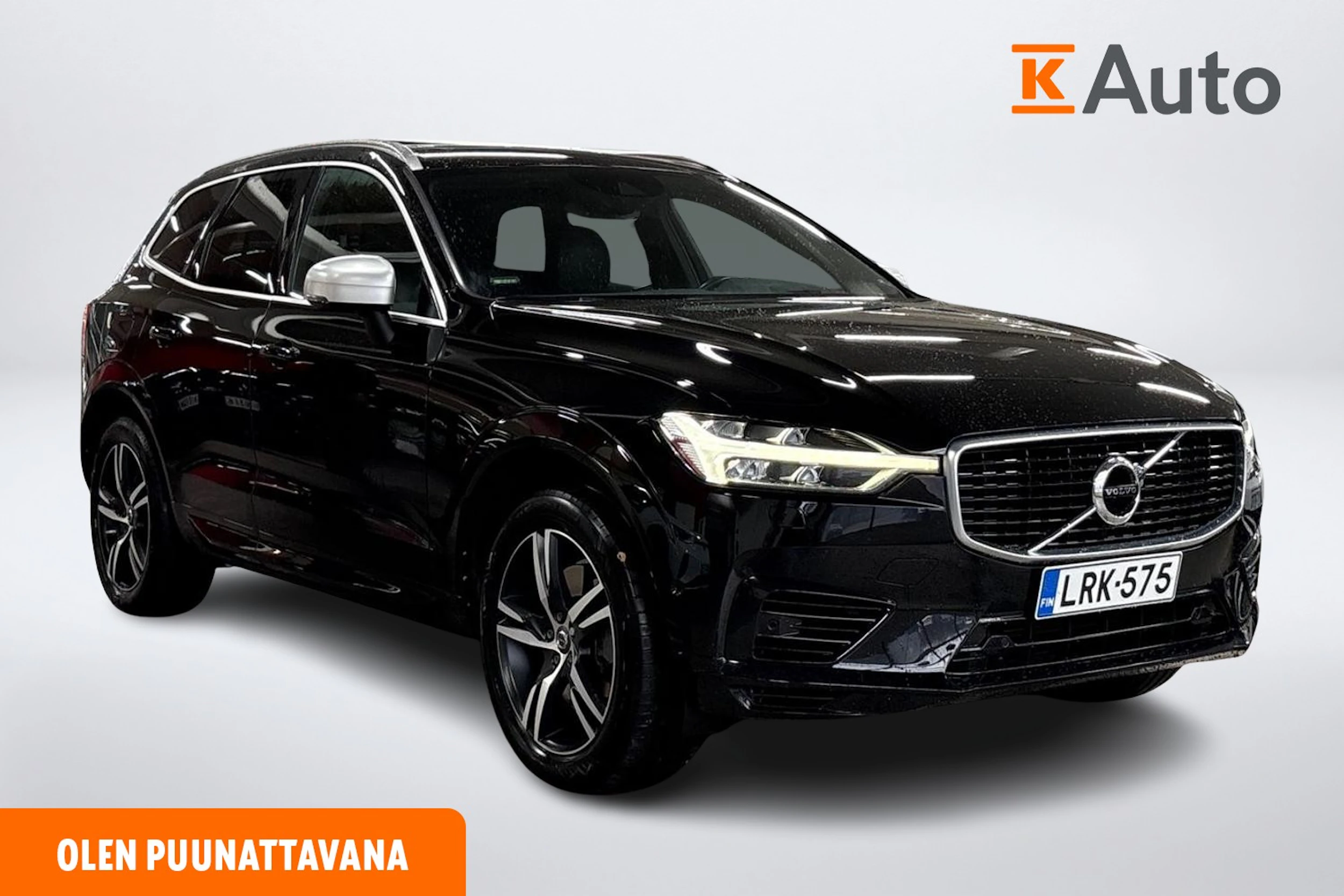 musta Volvo XC60 2019 kuva 1.