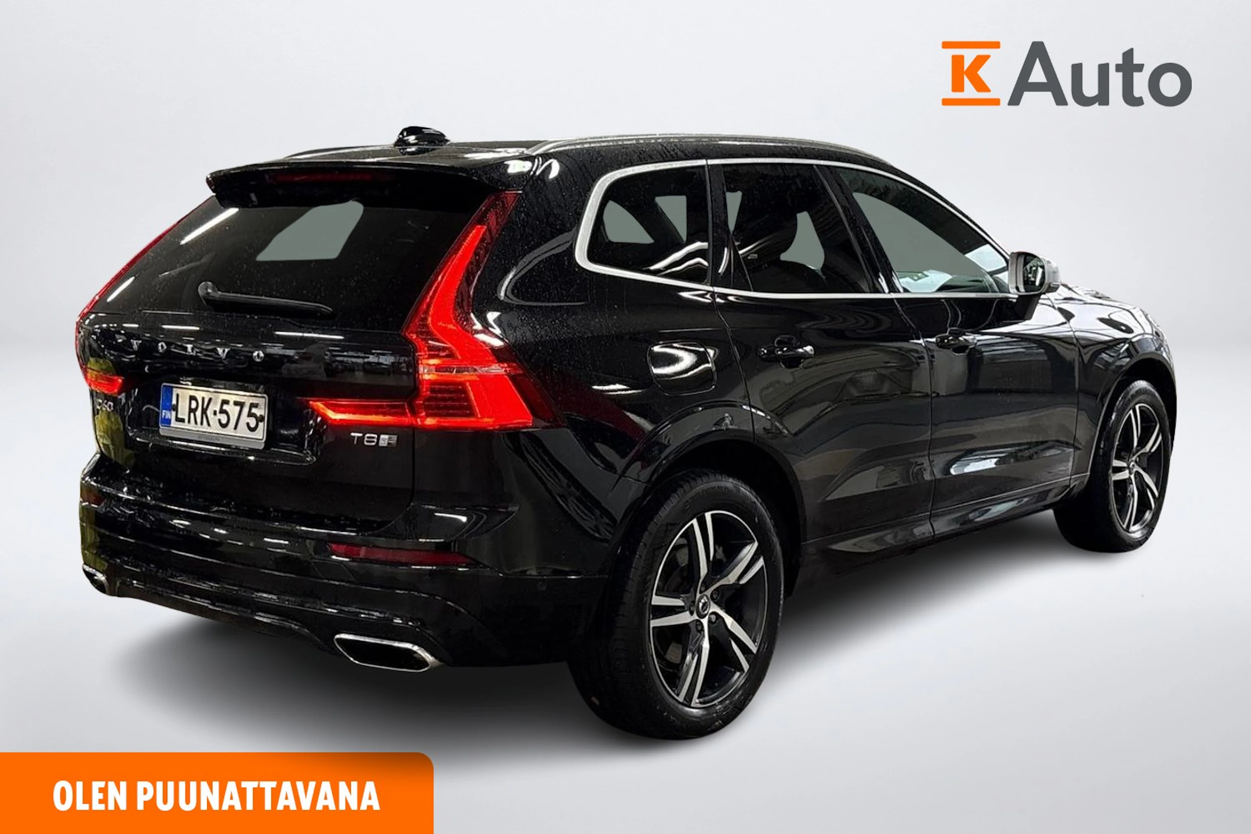 musta Volvo XC60 2019 kuva 2.