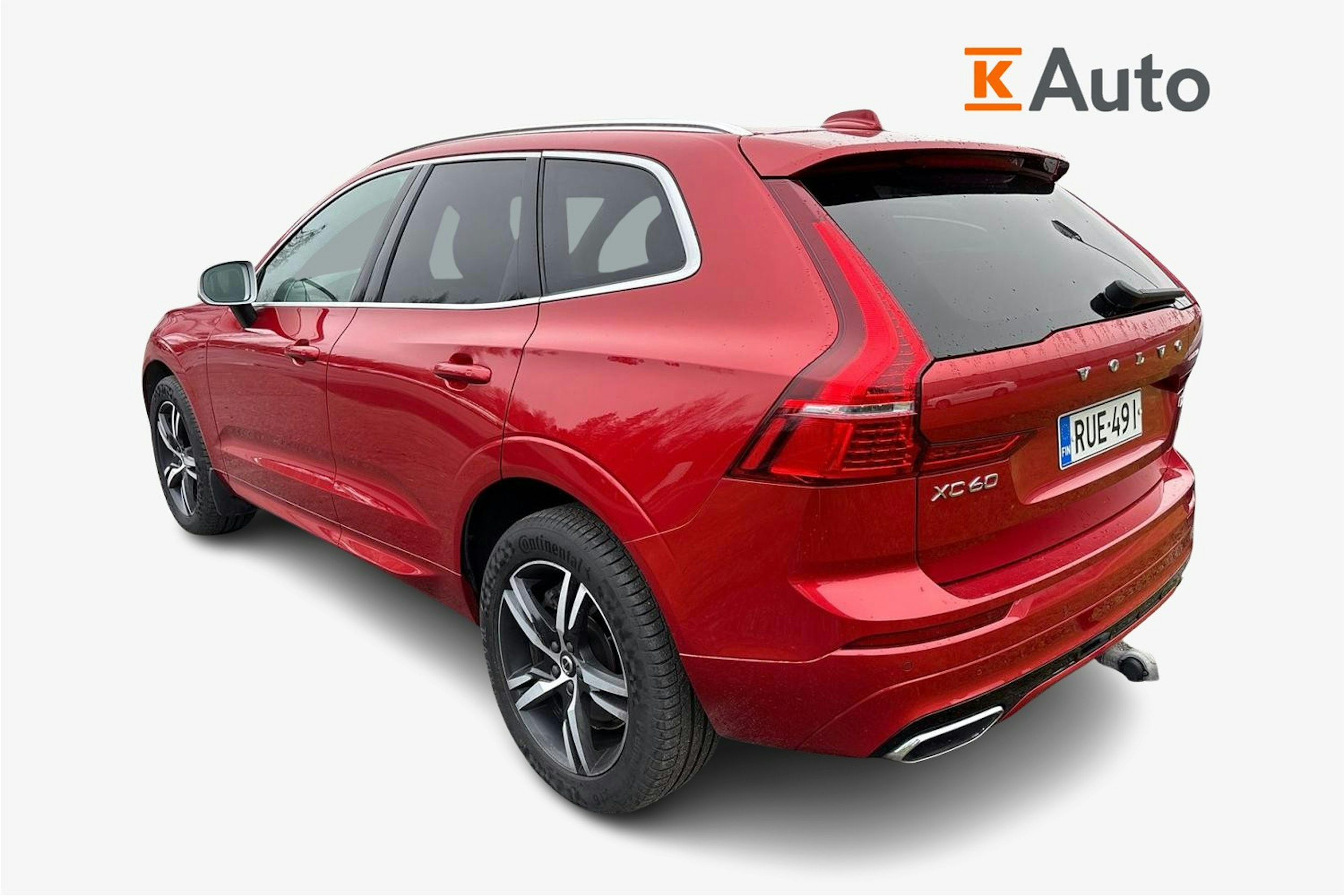 met. punainen Volvo XC60 2019 kuva 2.