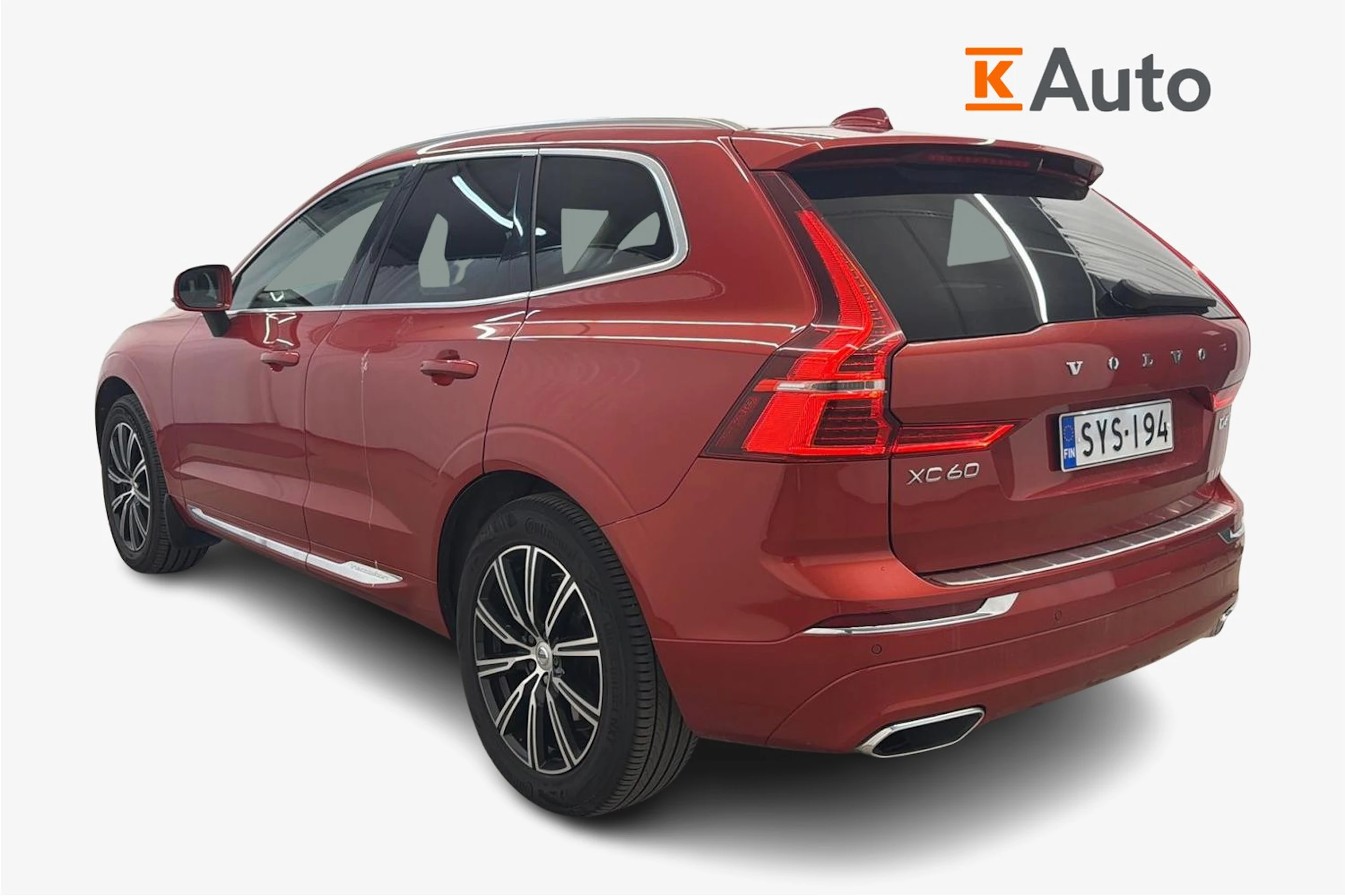 punainen Volvo XC60 2019 kuva 2.