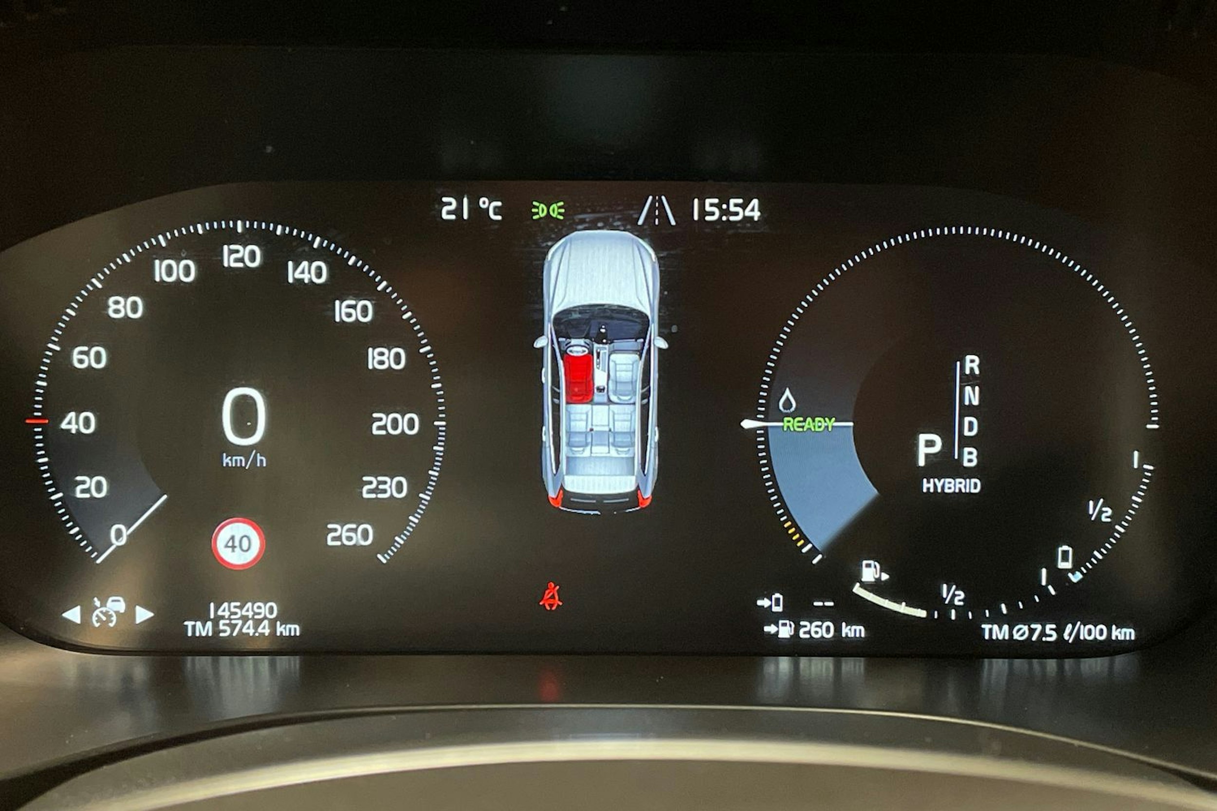 Musta Volvo XC60 2019 kuva 13.