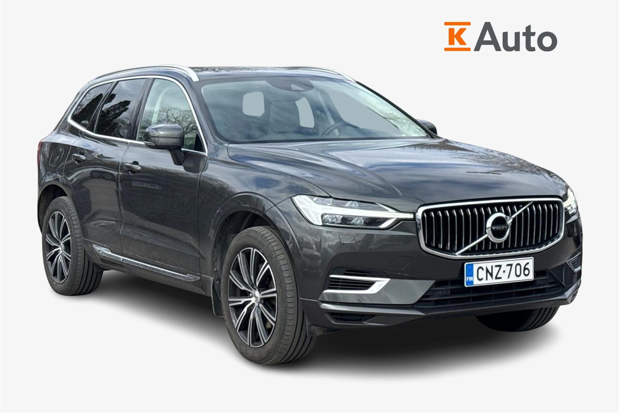 harmaa Volvo XC60 2020 kuva 1.
