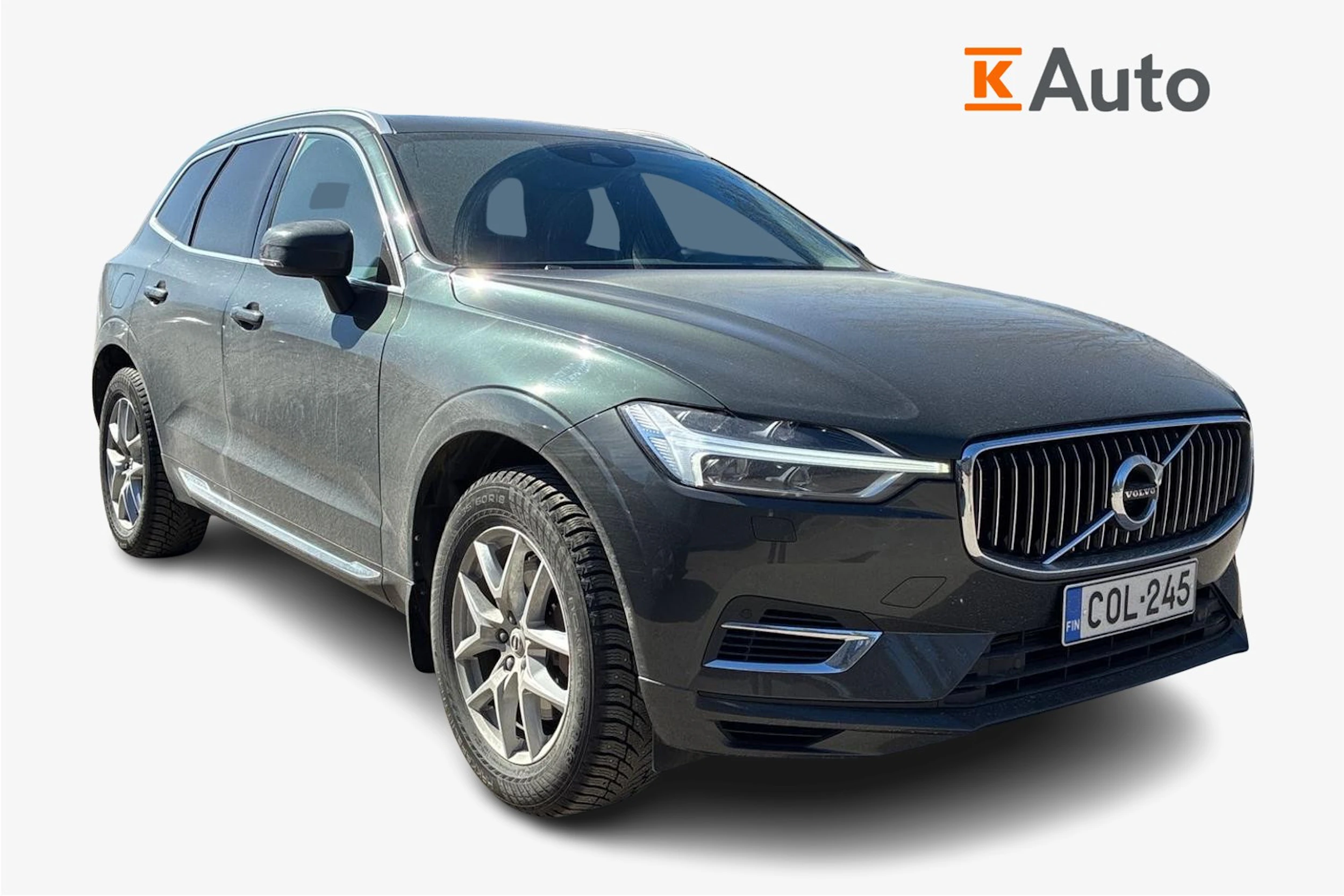 Harmaa Volvo XC60 2020 kuva 1.