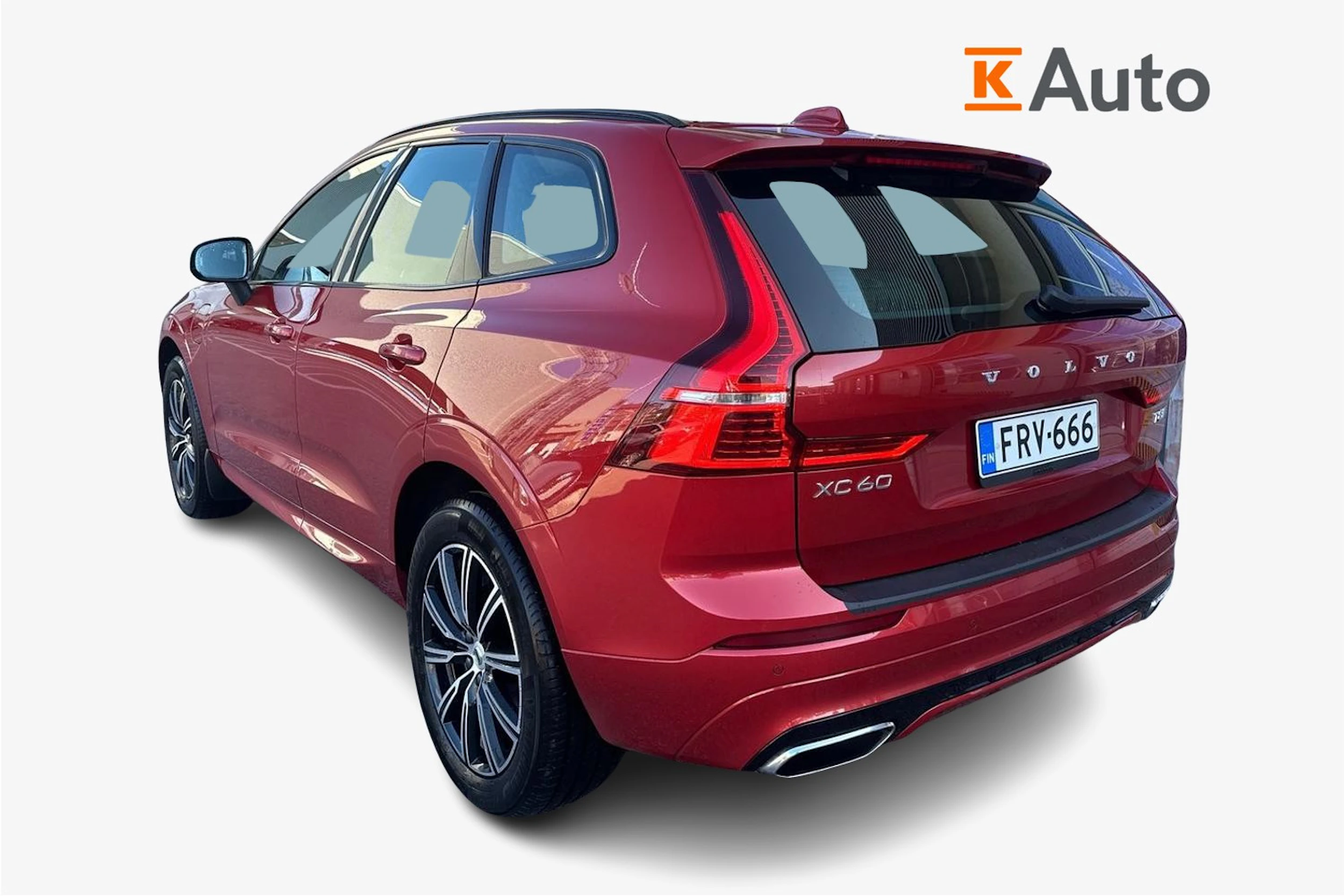 Punainen Volvo XC60 2020 kuva 2.