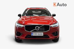 Punainen Volvo XC60 2020 kuva 4.