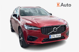 punainen Volvo XC60 2021 kuva 1.