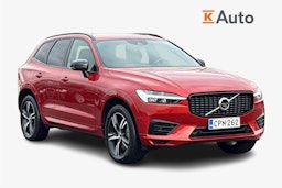 punainen Volvo XC60 2021 kuva 1.