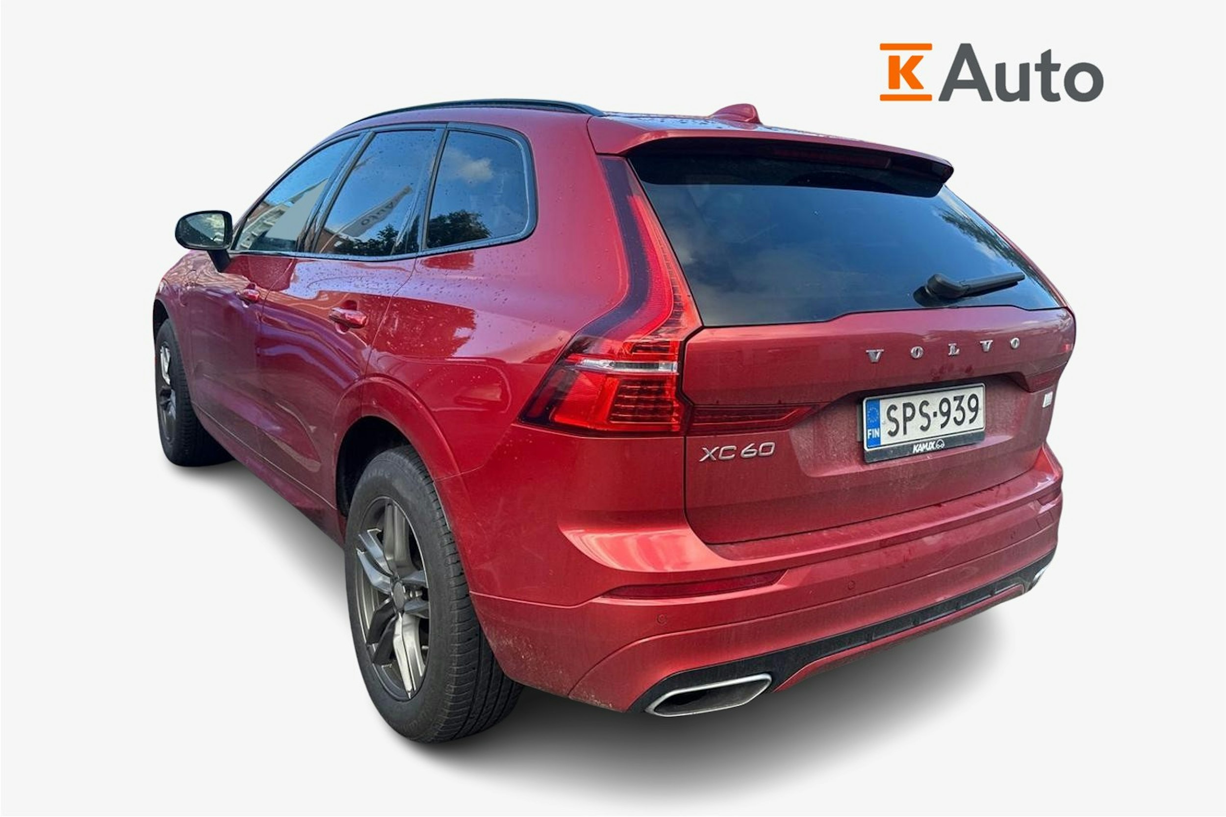 Punainen Volvo XC60 2021 kuva 2.