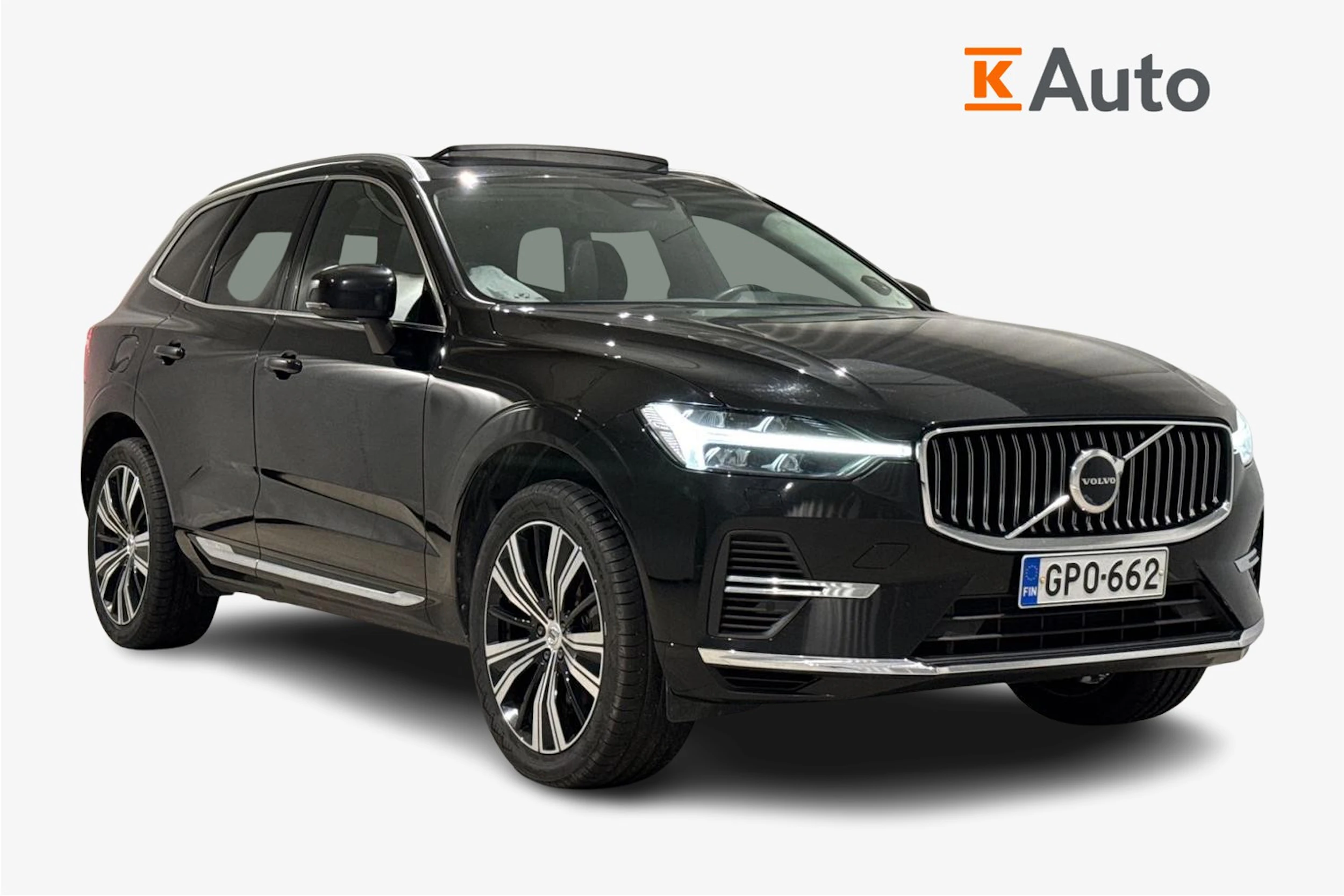 musta Volvo XC60 2023 kuva 1.