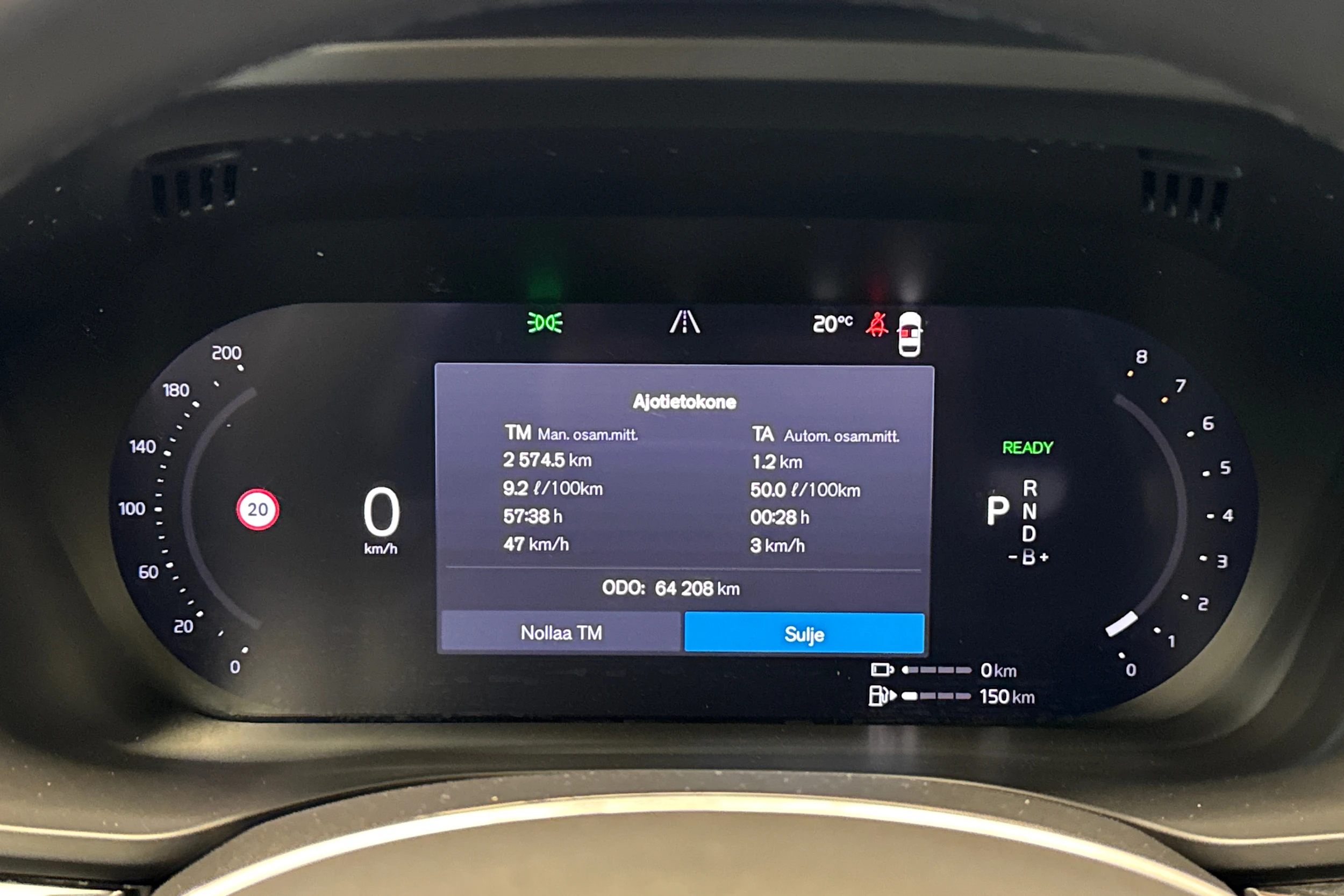 met. valkoinen Volvo XC60 2022 kuva 12.