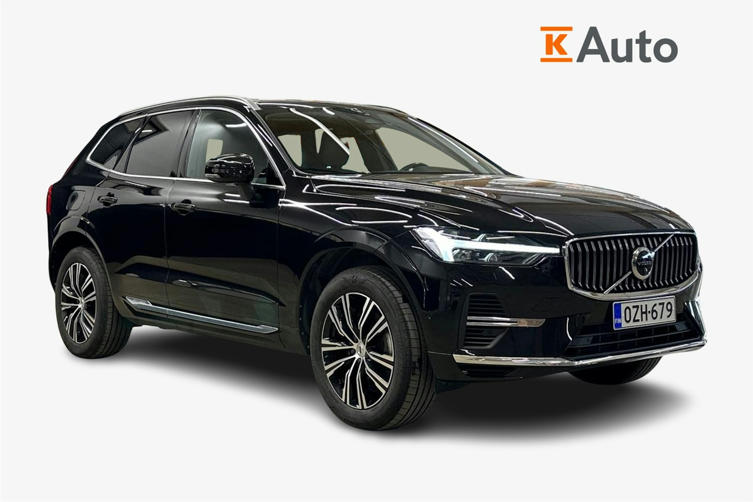 musta Volvo XC60 2022 kuva 1.