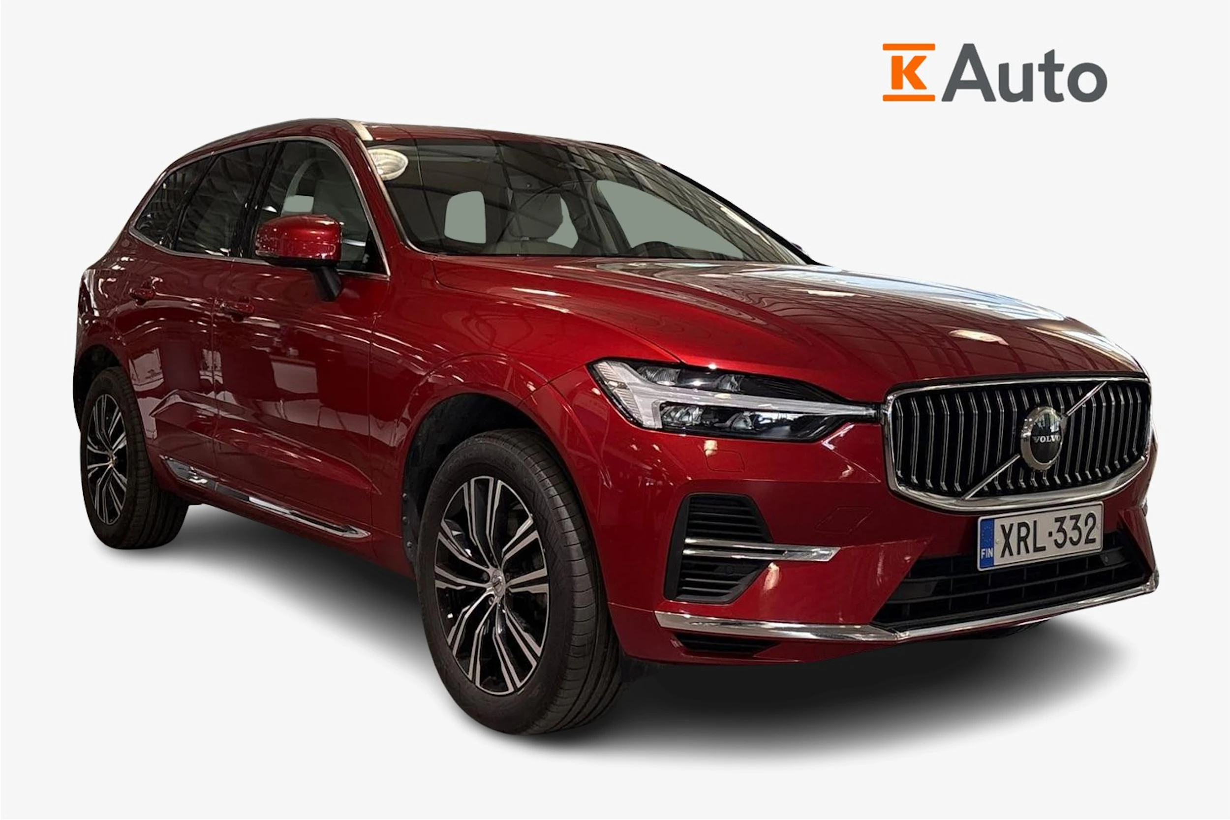 punainen Volvo XC60 2022 kuva 1.