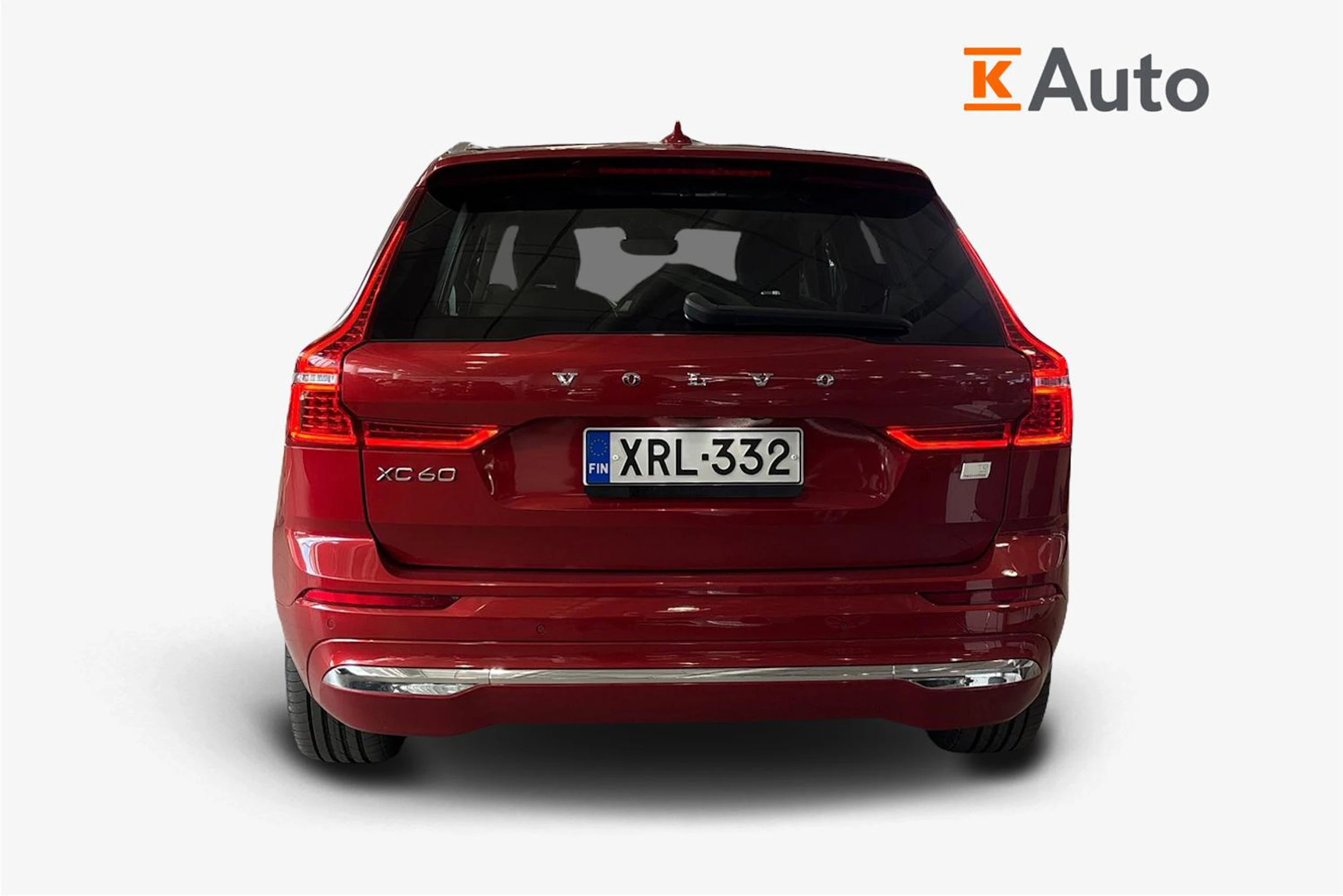 punainen Volvo XC60 2022 kuva 4.