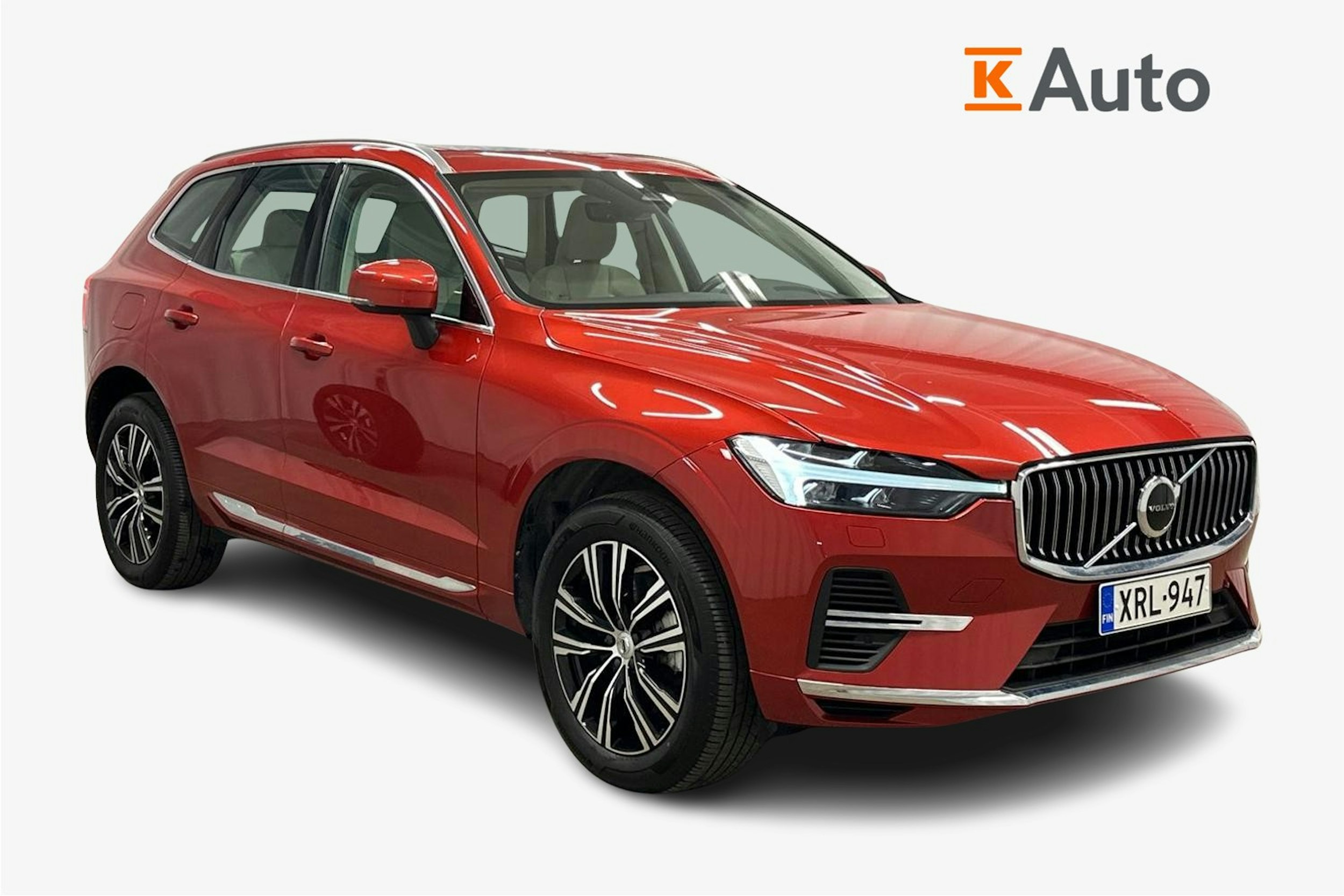 punainen Volvo XC60 2022 kuva 1.