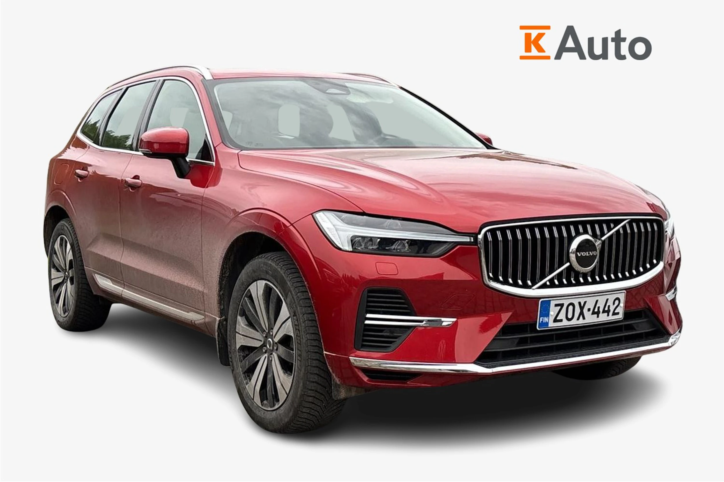 met. punainen Volvo XC60 2023 kuva 1.