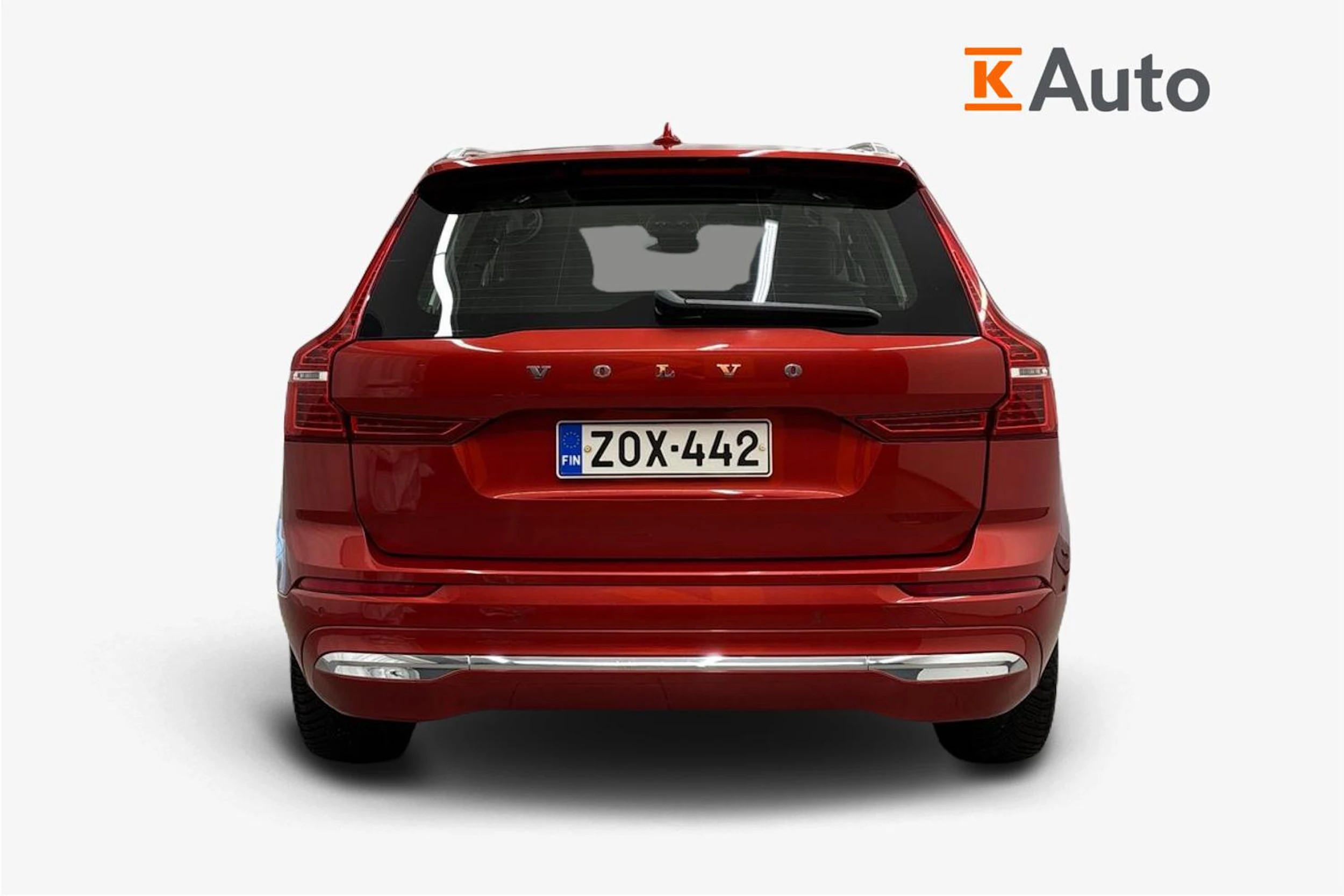 met. punainen Volvo XC60 2023 kuva 4.