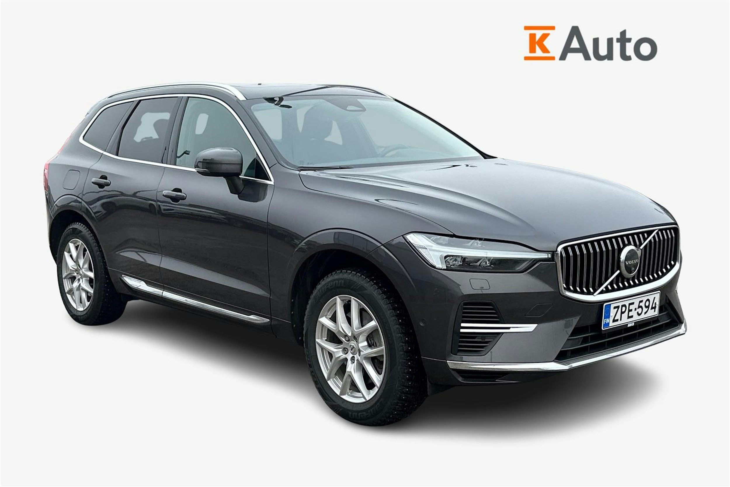 harmaa Volvo XC60 2023 kuva 1.