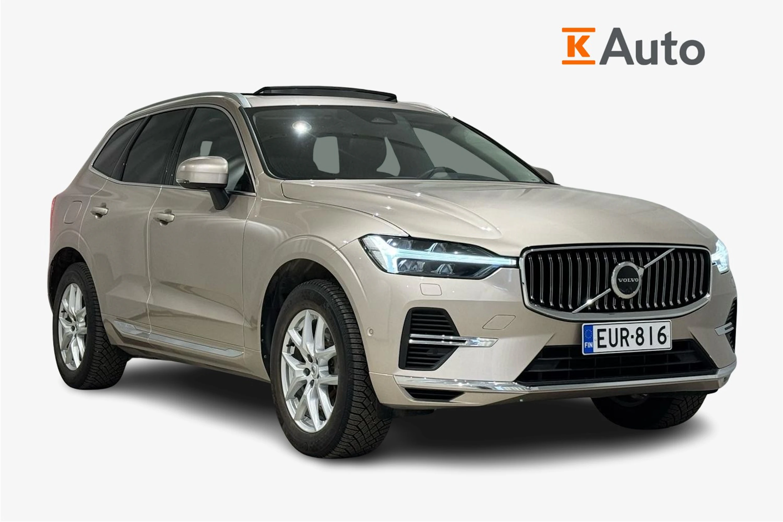 ruskea (beige) Volvo XC60 2024 kuva 1.