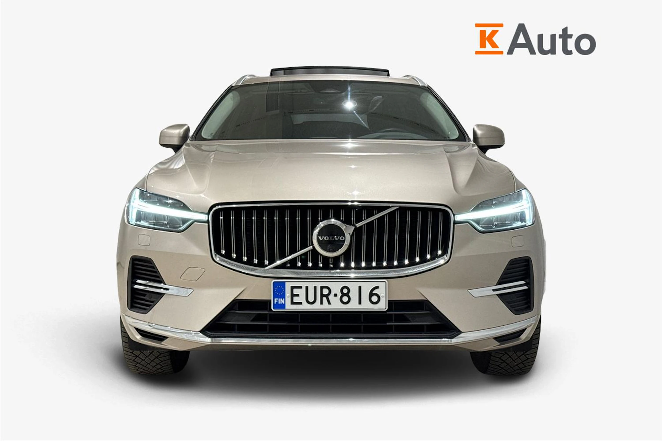 ruskea (beige) Volvo XC60 2024 kuva 4.