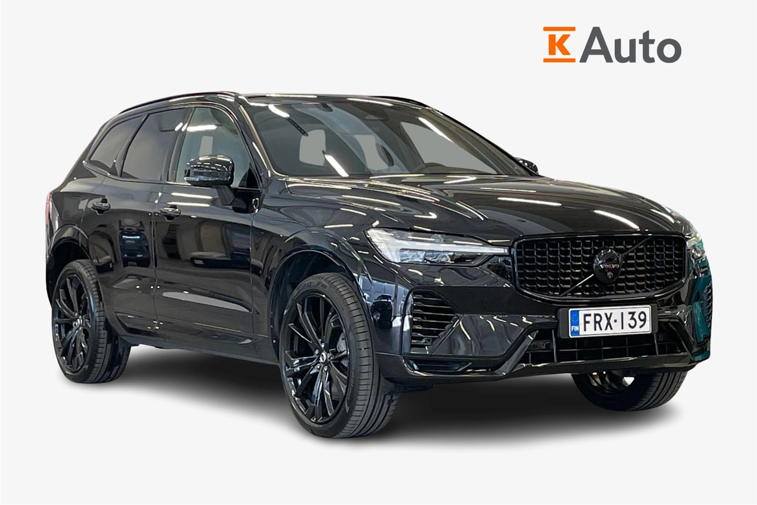 Musta Volvo XC60 2024 kuva 1.