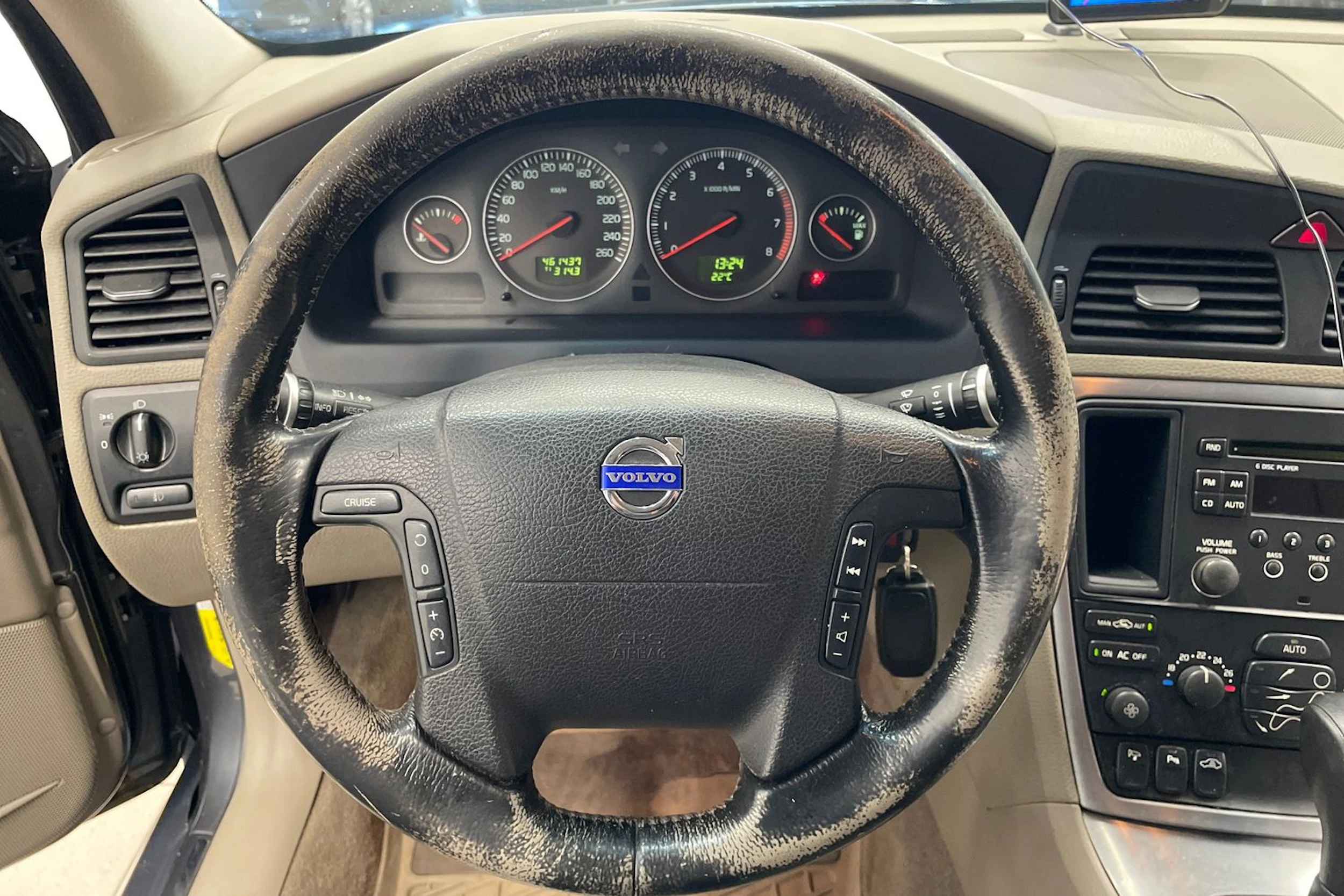 Harmaa Volvo XC70 2007 kuva 19.
