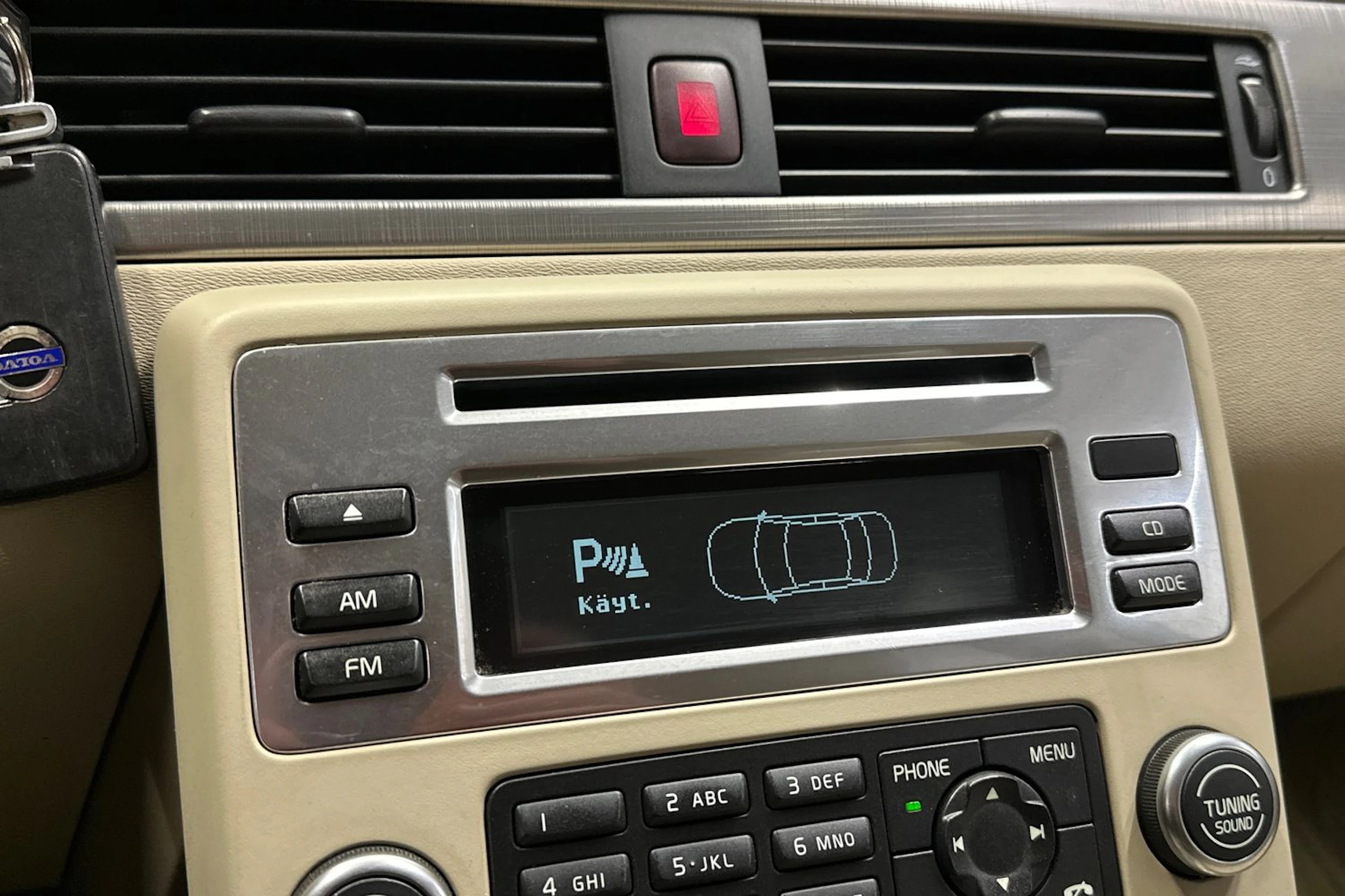 ruskea (beige) Volvo XC70 2009 kuva 12.