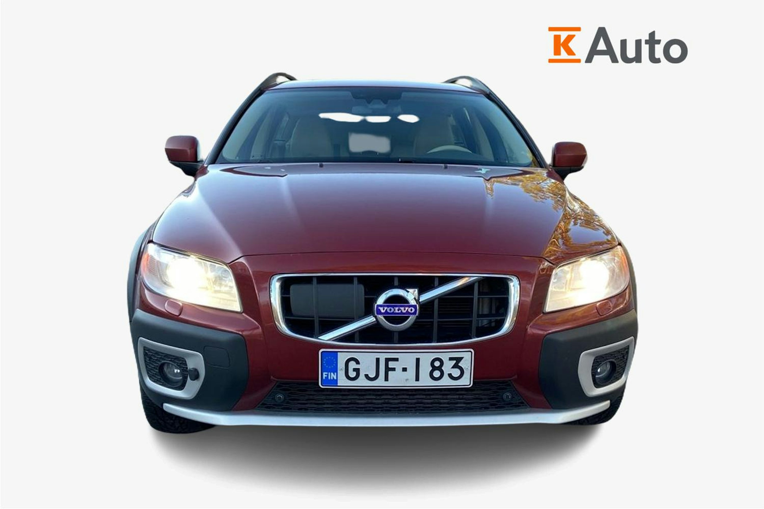 punainen Volvo XC70 2010 kuva 5.