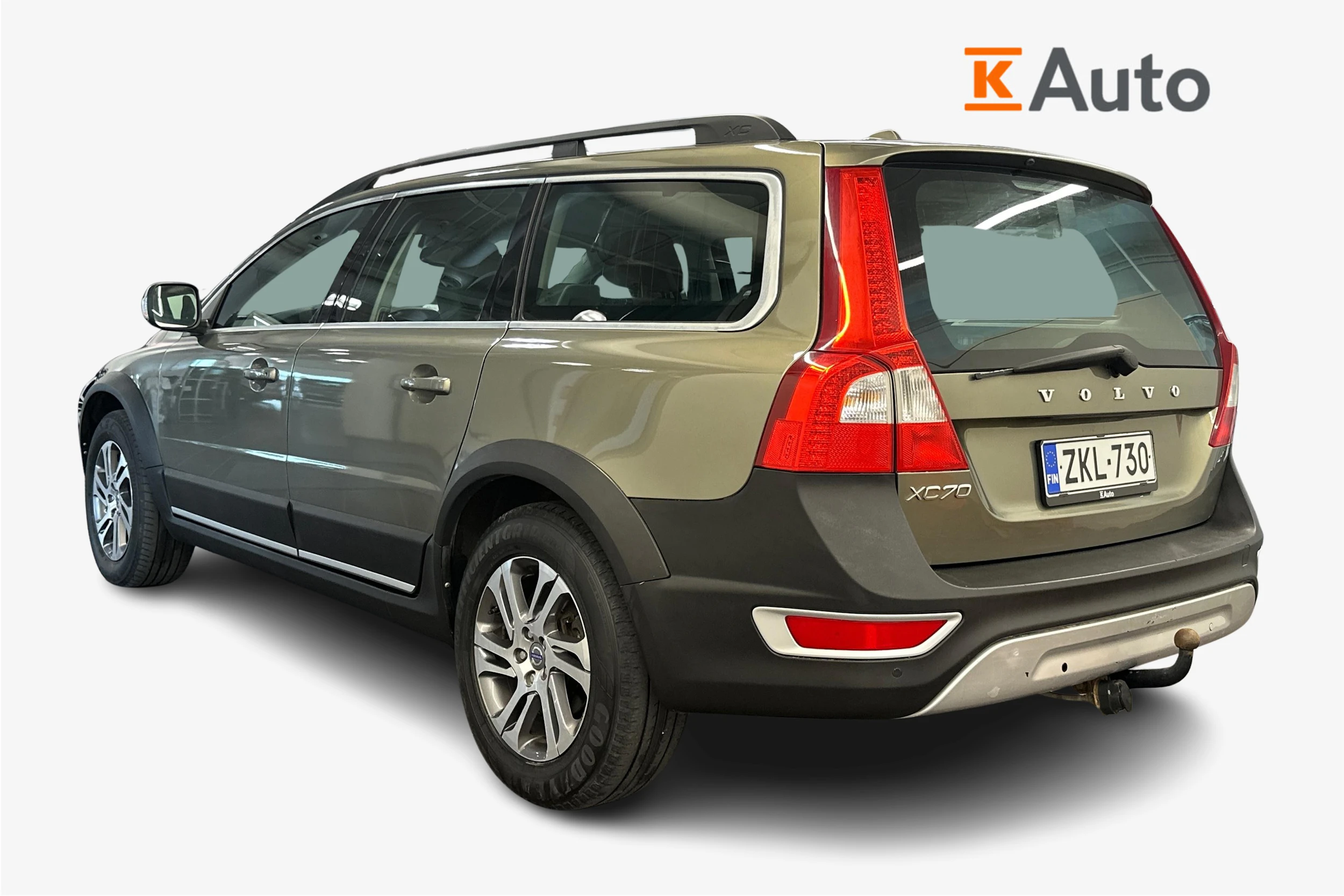 Vihreä Volvo XC70 2012 kuva 2.