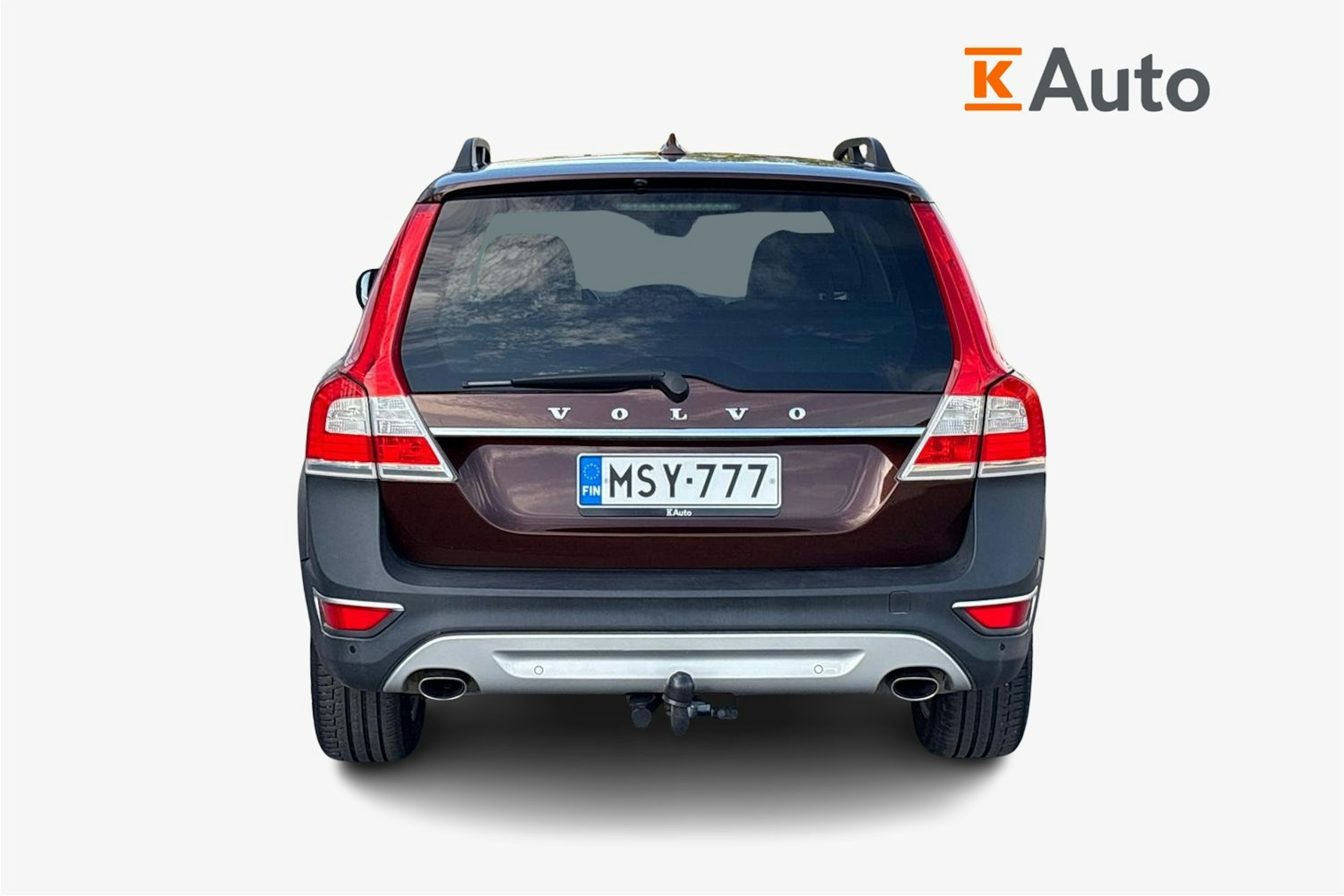 punainen Volvo XC70 2015 kuva 3.