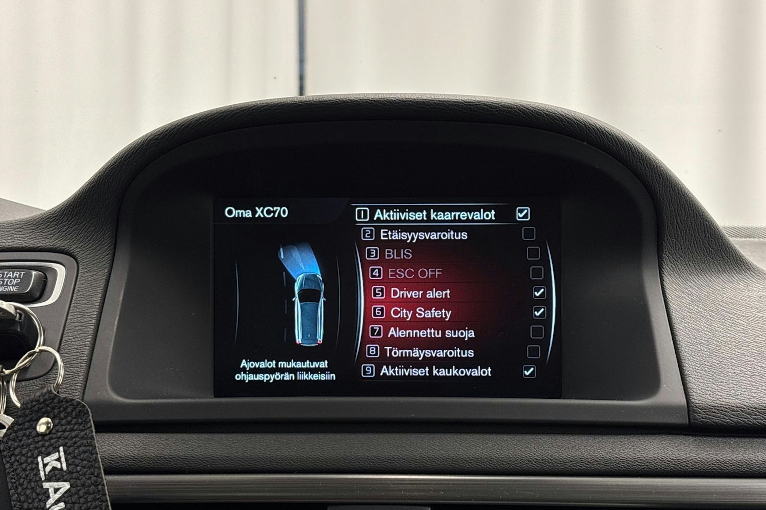 Valkoinen Volvo XC70 2016 kuva 20.