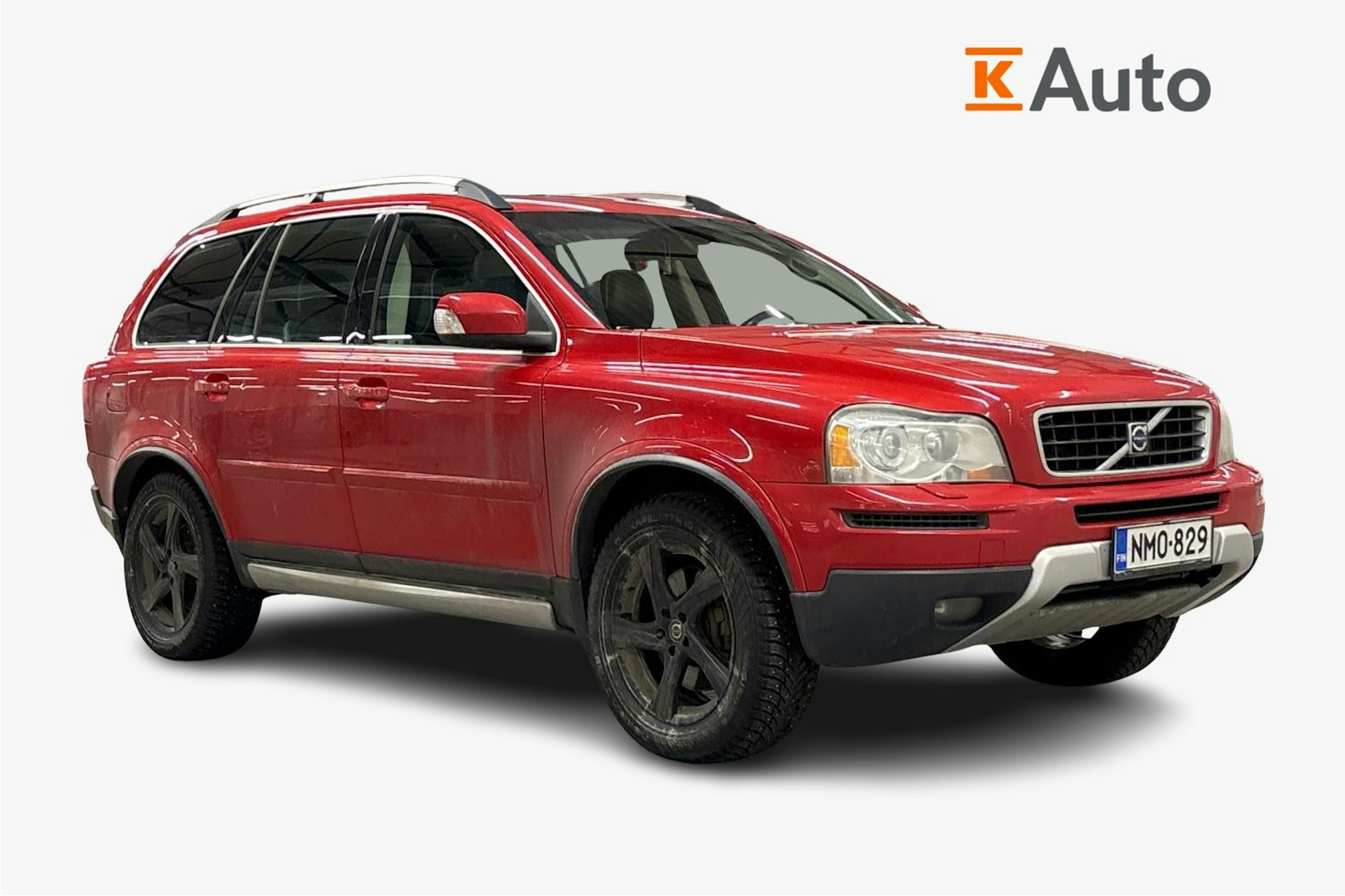 punainen Volvo XC90 2007 kuva 1.