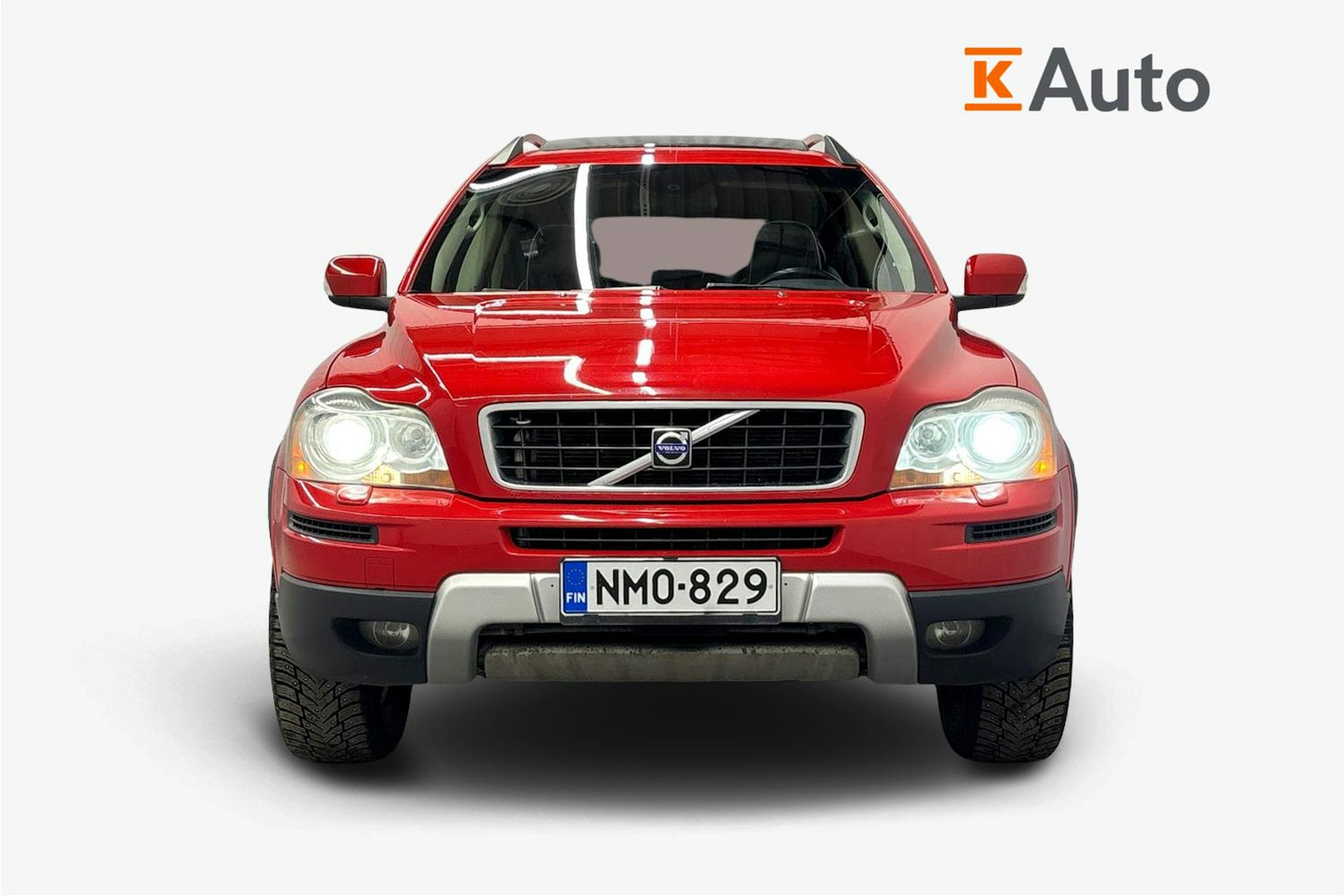 punainen Volvo XC90 2007 kuva 5.