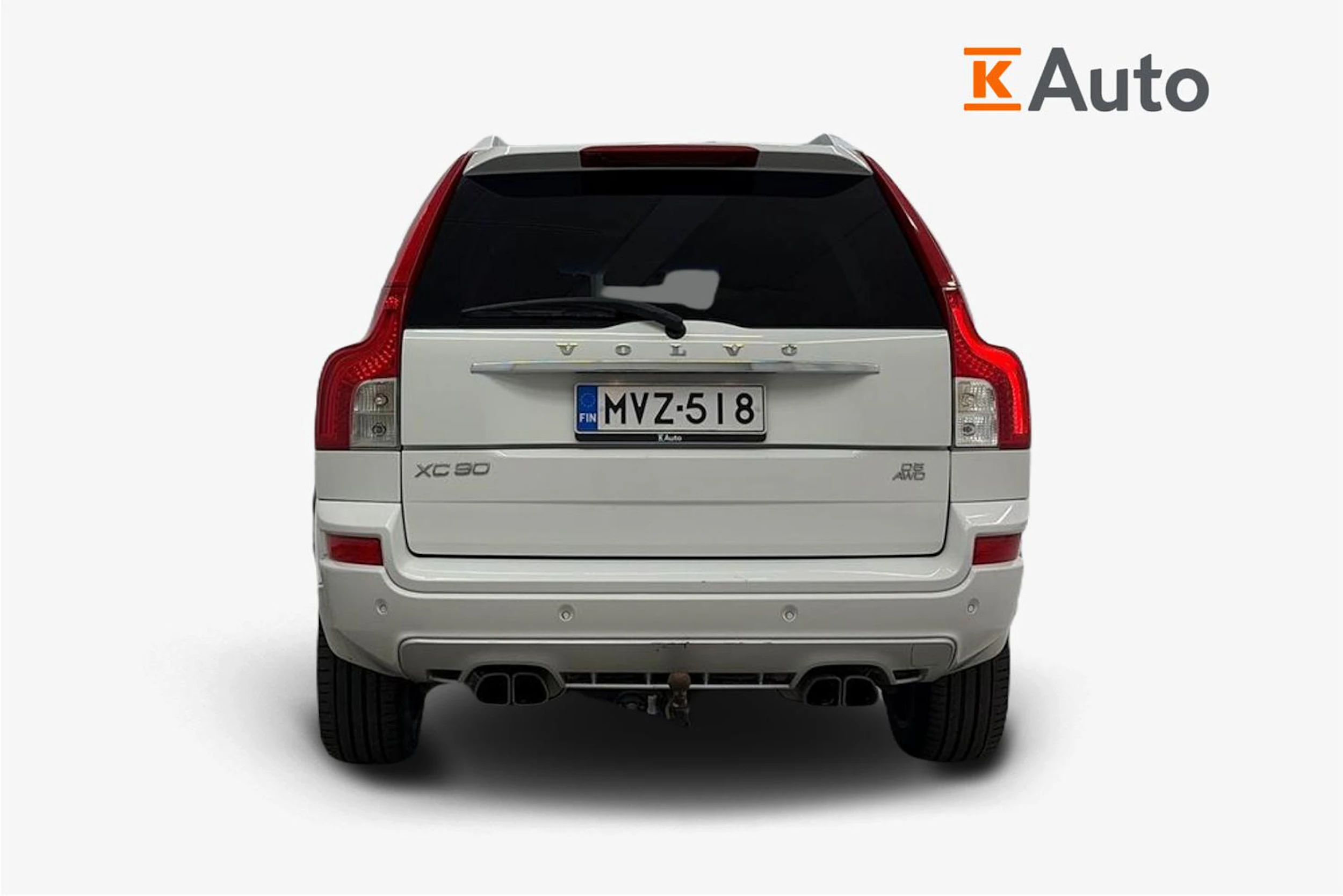 valkoinen Volvo XC90 2012 kuva 3.