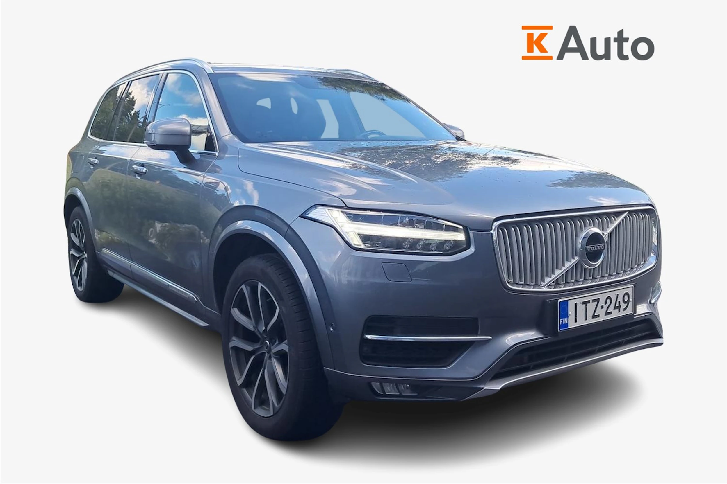 harmaa Volvo XC90 2015 kuva 1.