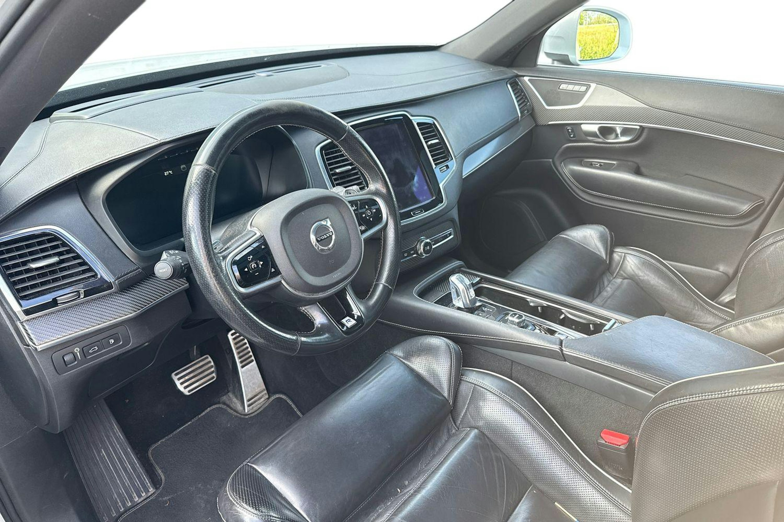 valkoinen Volvo XC90 2016 kuva 3.