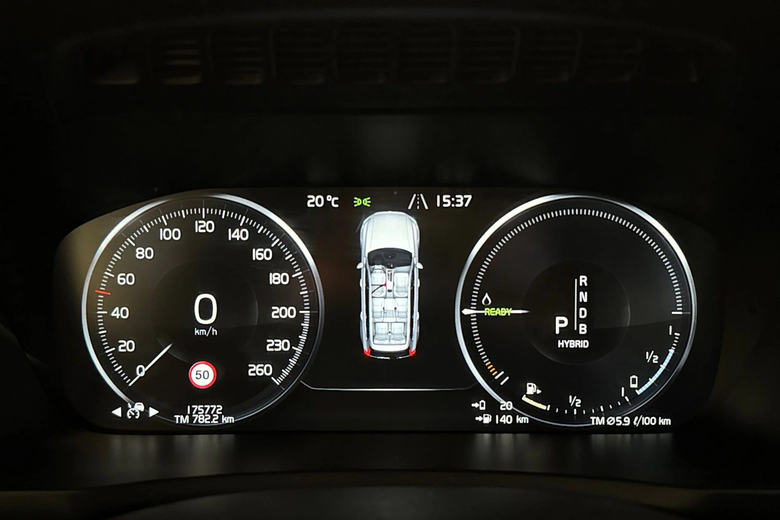 sininen Volvo XC90 2016 kuva 24.