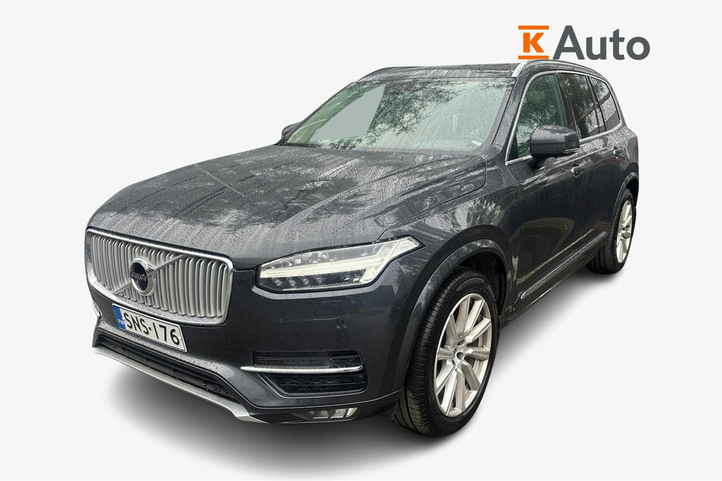 harmaa Volvo XC90 2017 kuva 1.