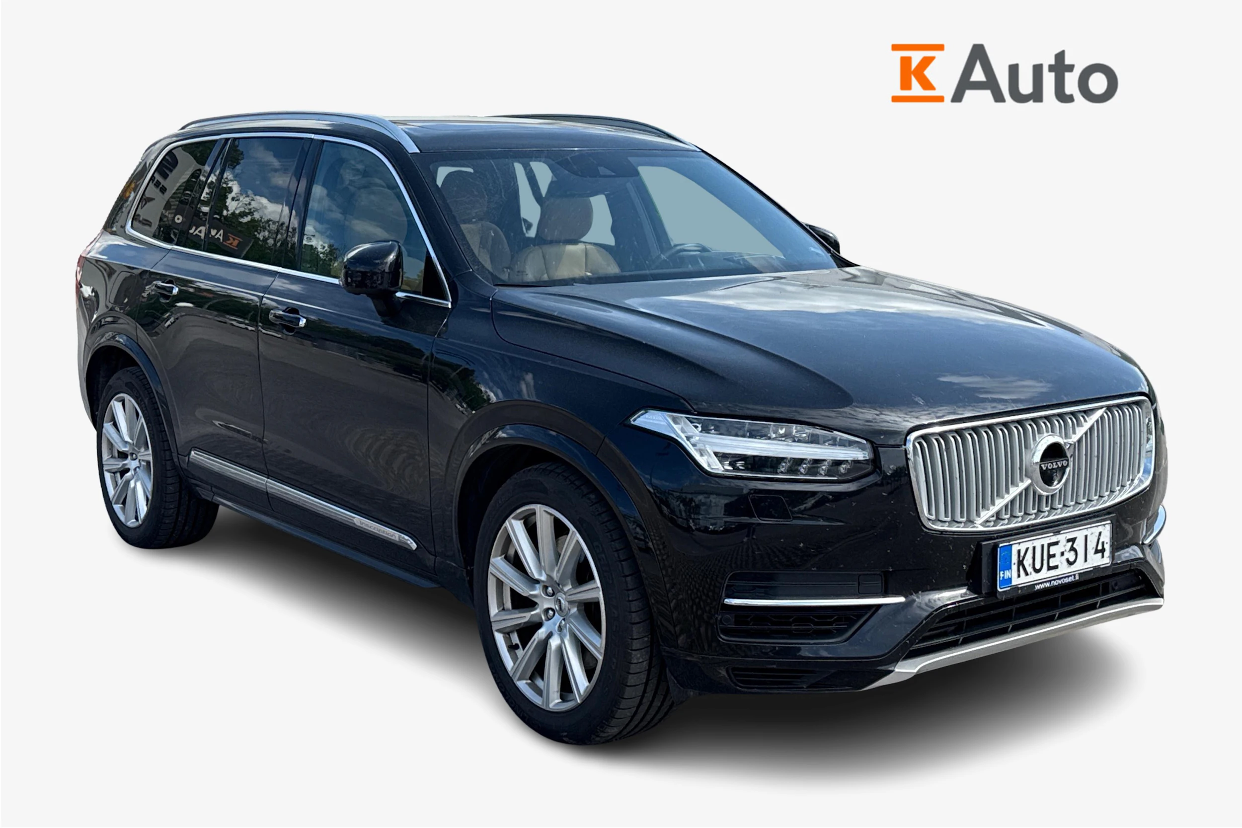 musta Volvo XC90 2017 kuva 1.