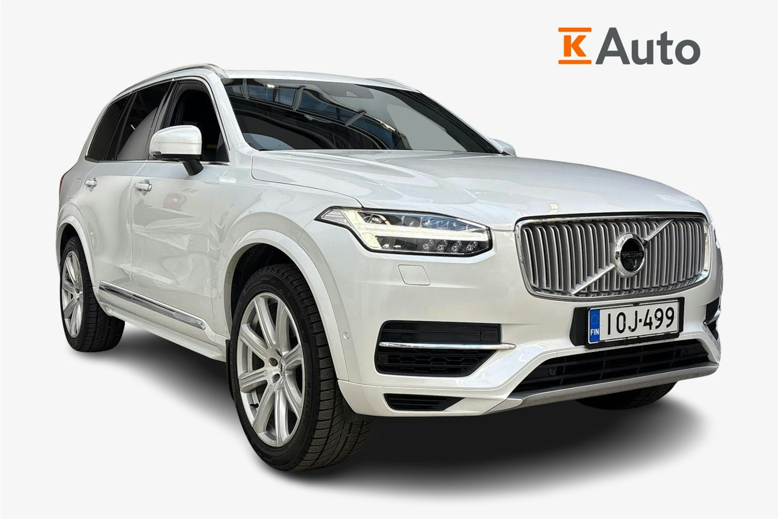 valkoinen Volvo XC90 2018 kuva 1.