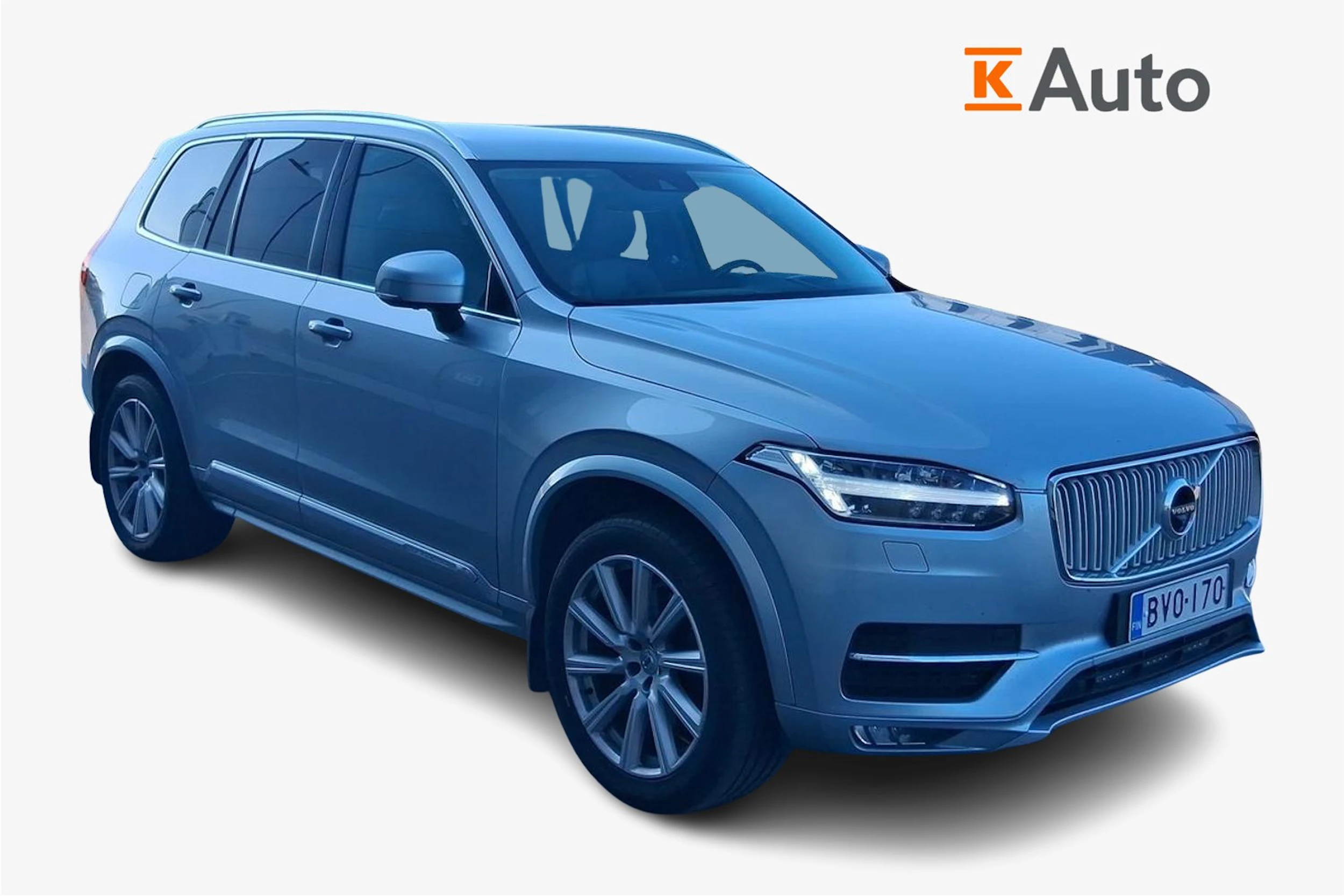 met. harmaa Volvo XC90 2019 kuva 1.