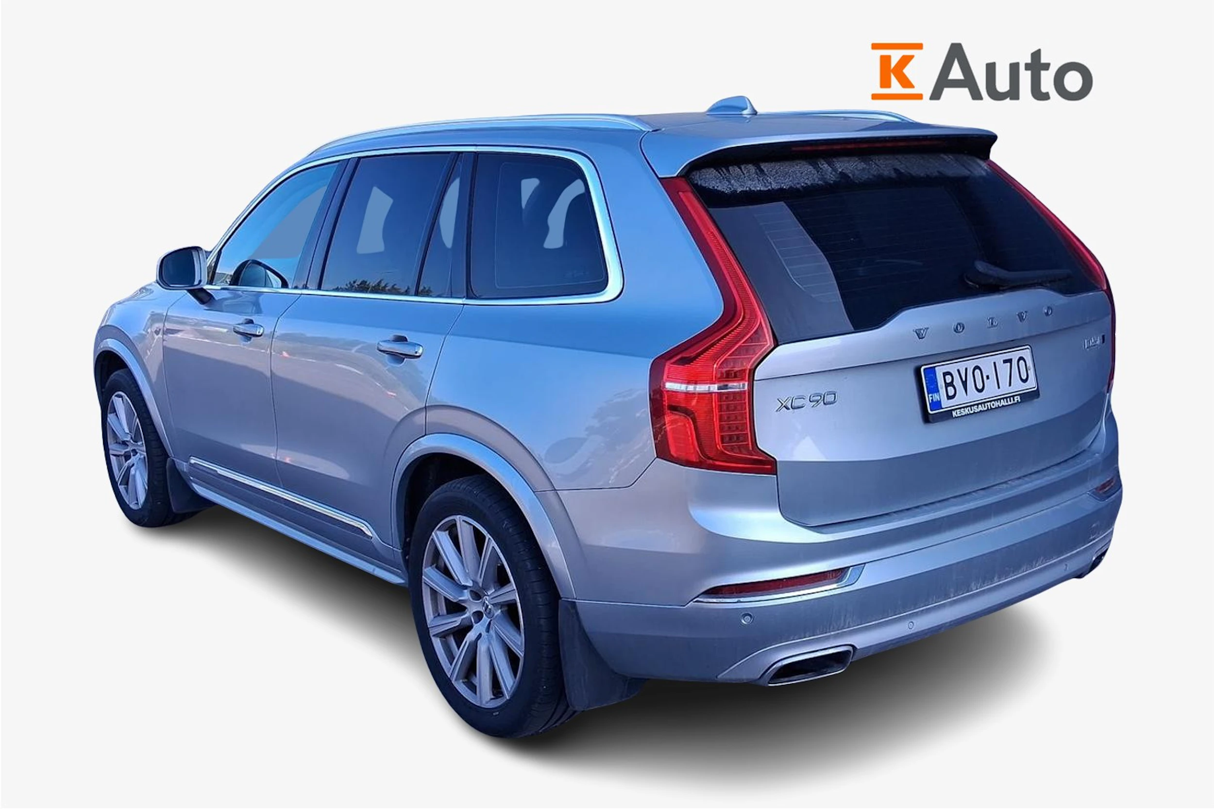 met. harmaa Volvo XC90 2019 kuva 2.