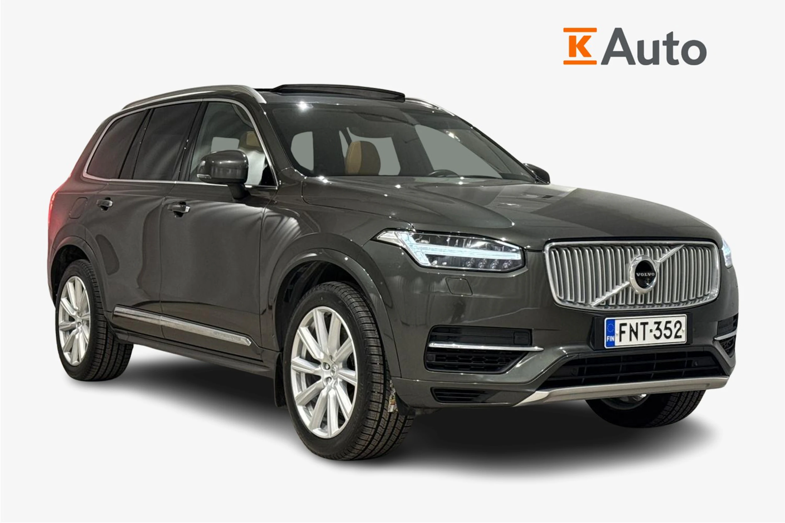 harmaa Volvo XC90 2019 kuva 1.