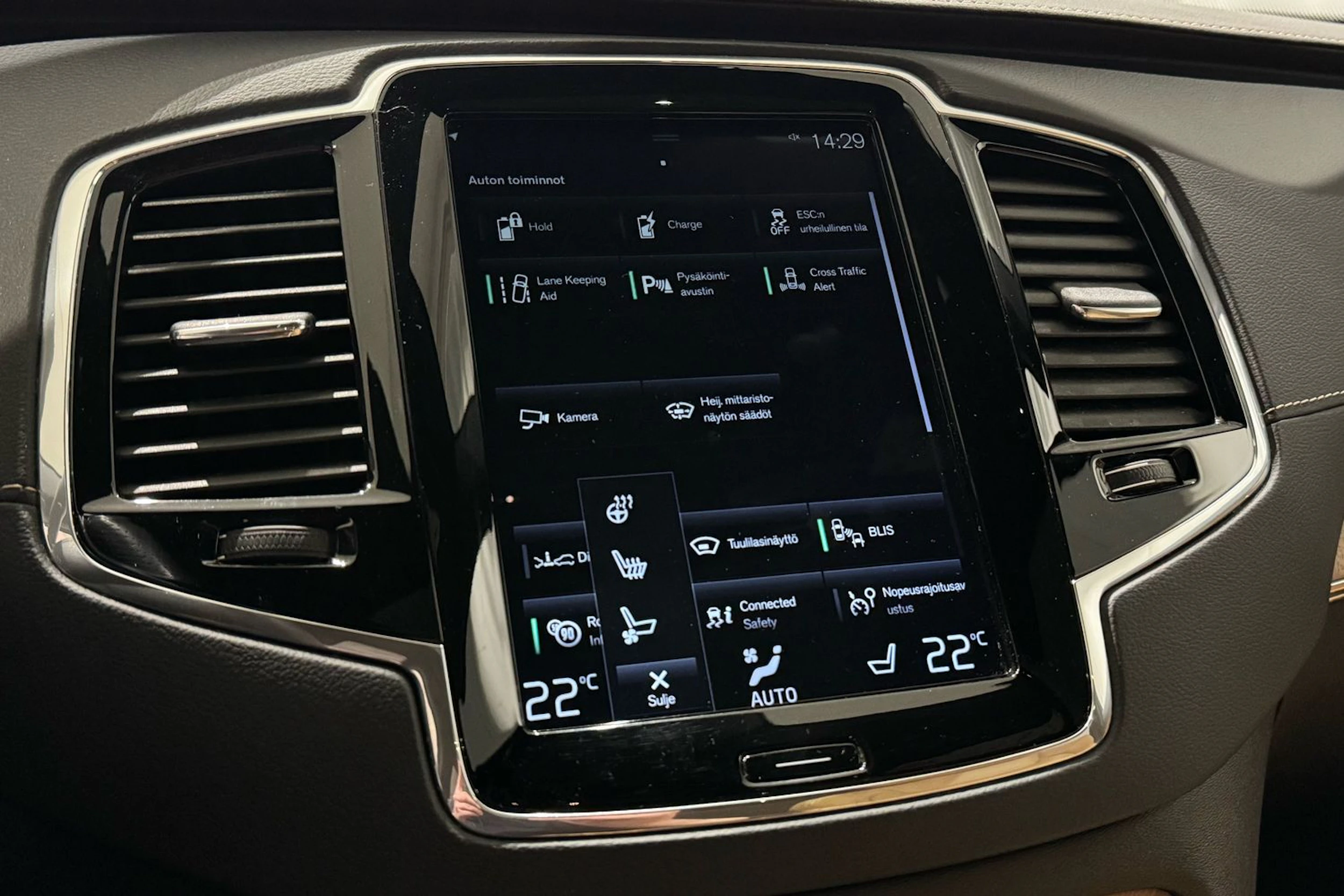 harmaa Volvo XC90 2019 kuva 23.